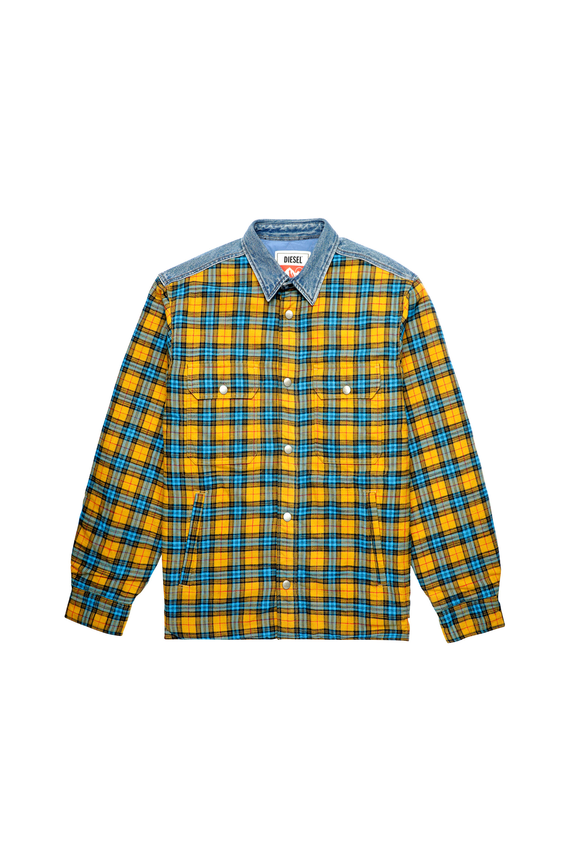 S-BUN, Azul marino/Amarillo - Camisas