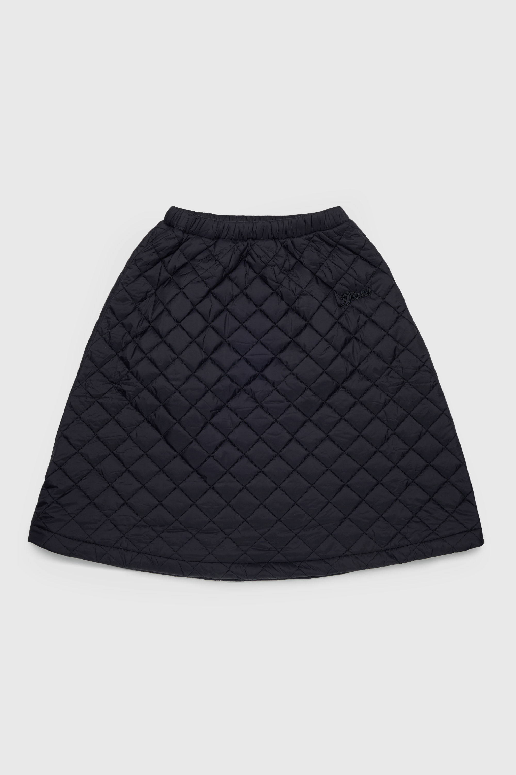 Diesel - GMONTY, Falda de nailon acolchada Mujer in Negro - 1