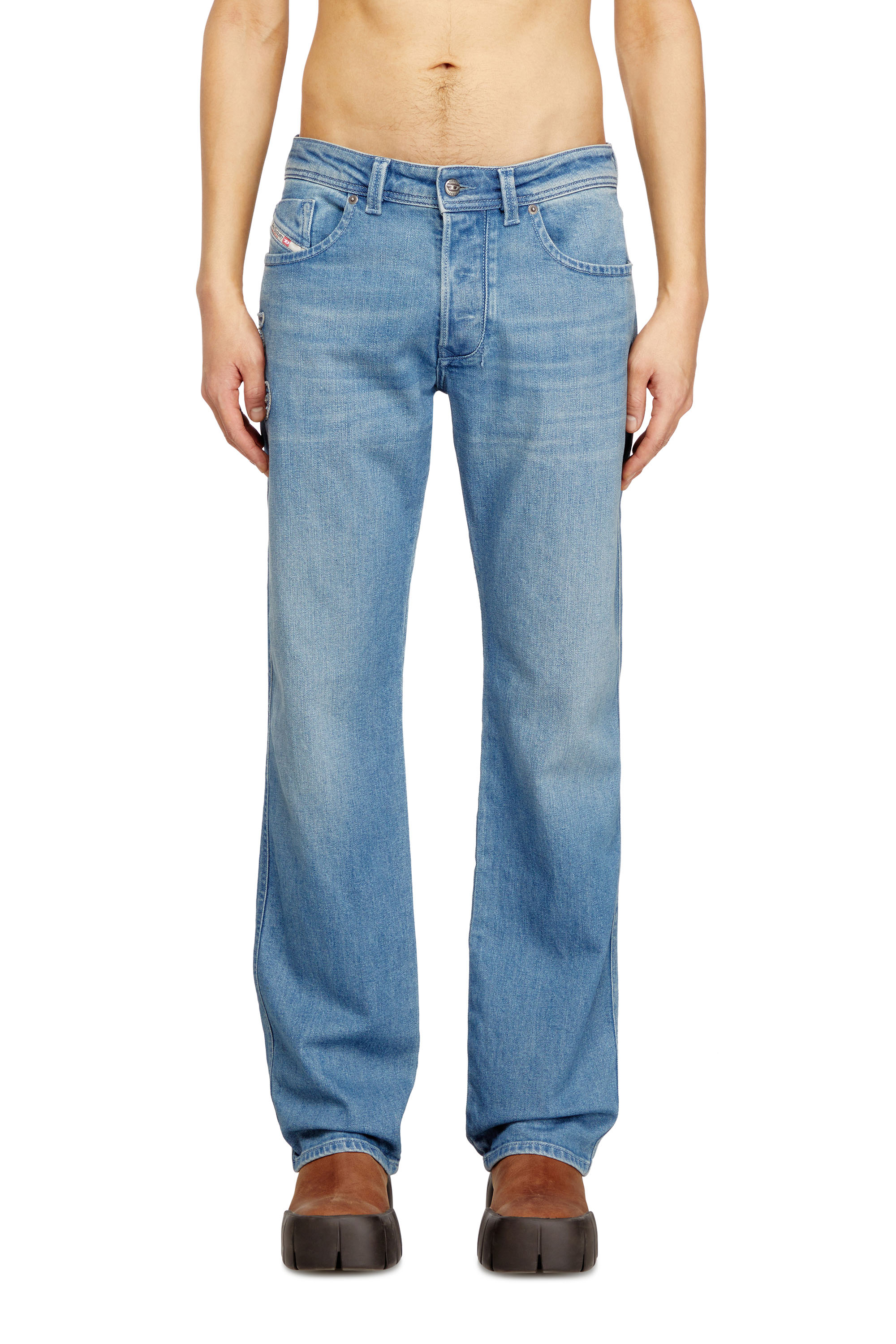 Diesel - Regular Jeans 1985 Larkee 09Q18 Hombre, Azul Claro - 1