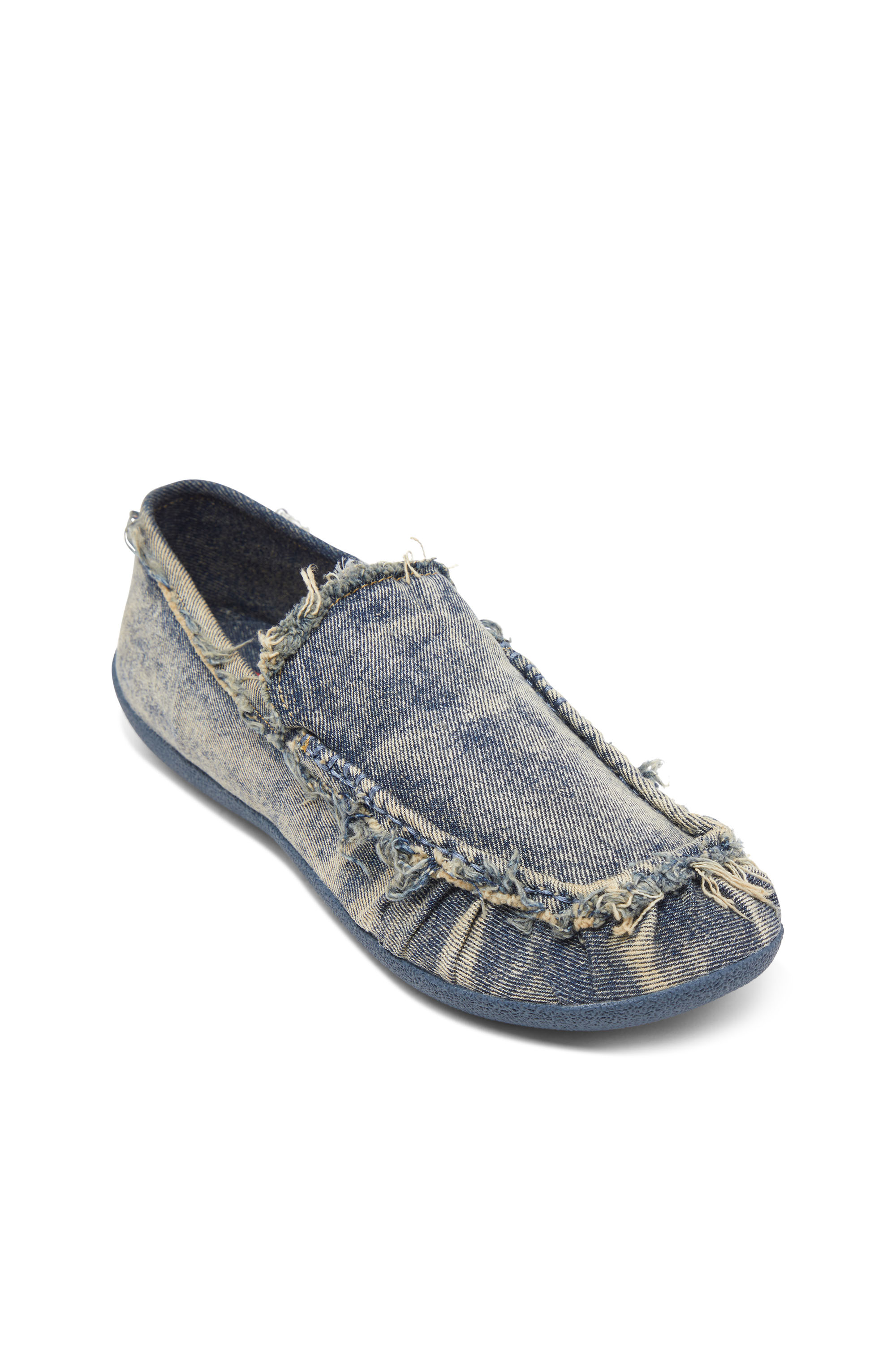 D-SHOCK MOC, Azul Diesel - D-SHOCK MOC, D-Shock-Mocasines de denim desgastado Hombre in Azul marino - 6