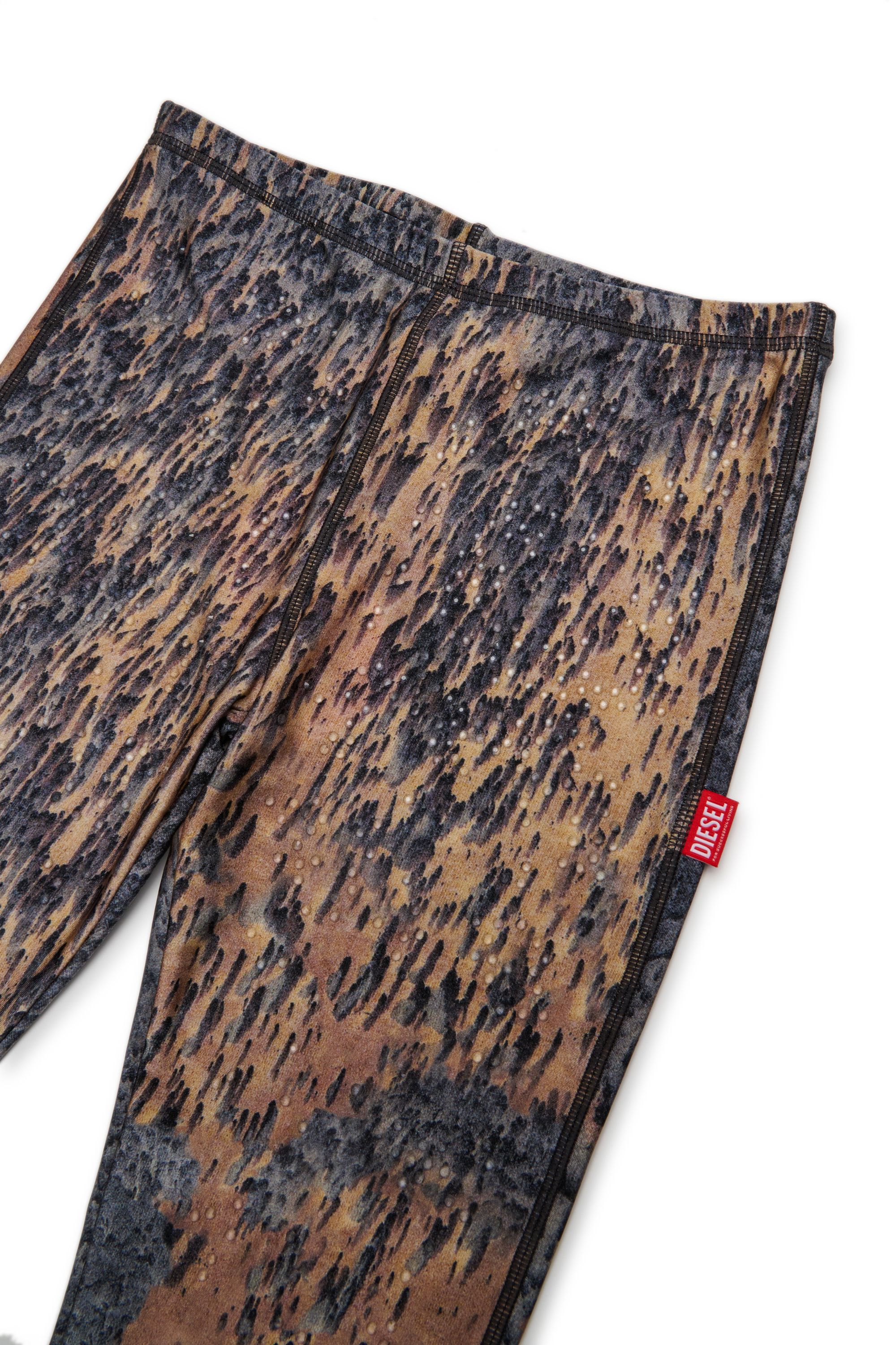 Diesel - PAZELA, Pantalones de nailon con estampado gráfico Mujer in Multicolor - 3