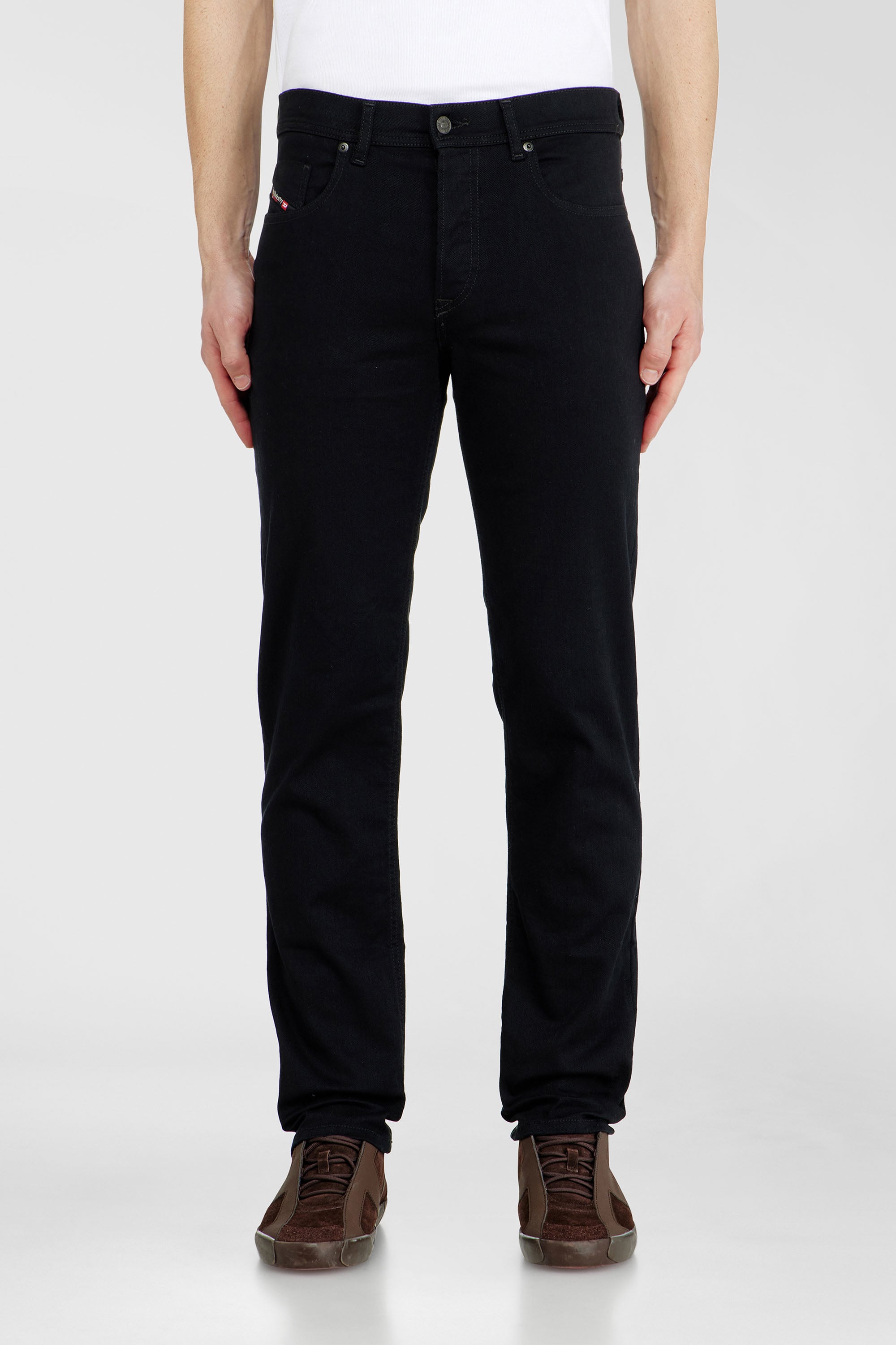 Diesel - Regular Jeans 2023 D-Finitive 069YP Hombre, Negro/Gris oscuro - 1