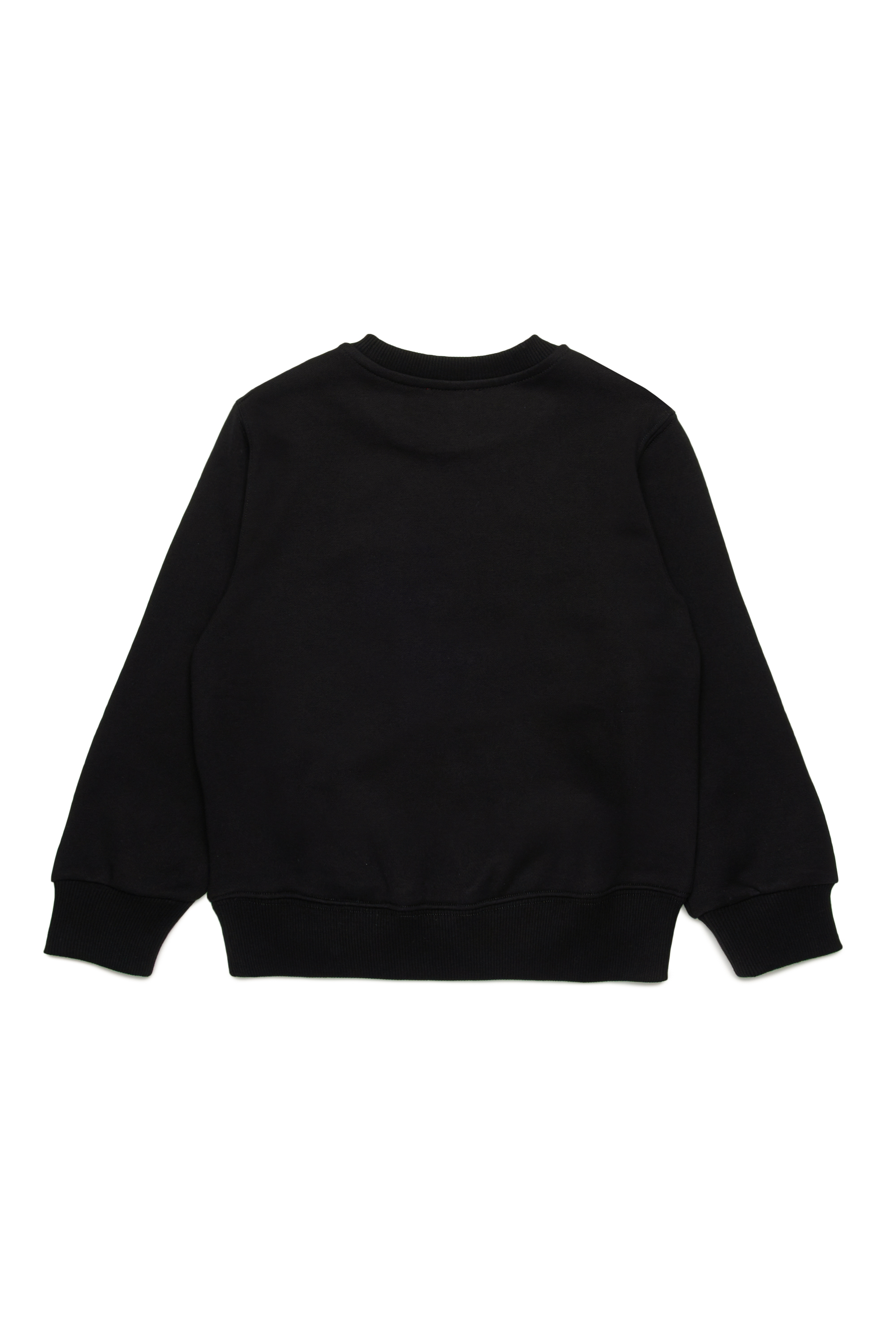 Diesel - SROBDOVALPJ OVER, Sudadera con parche oval D Hombre in Negro - 2