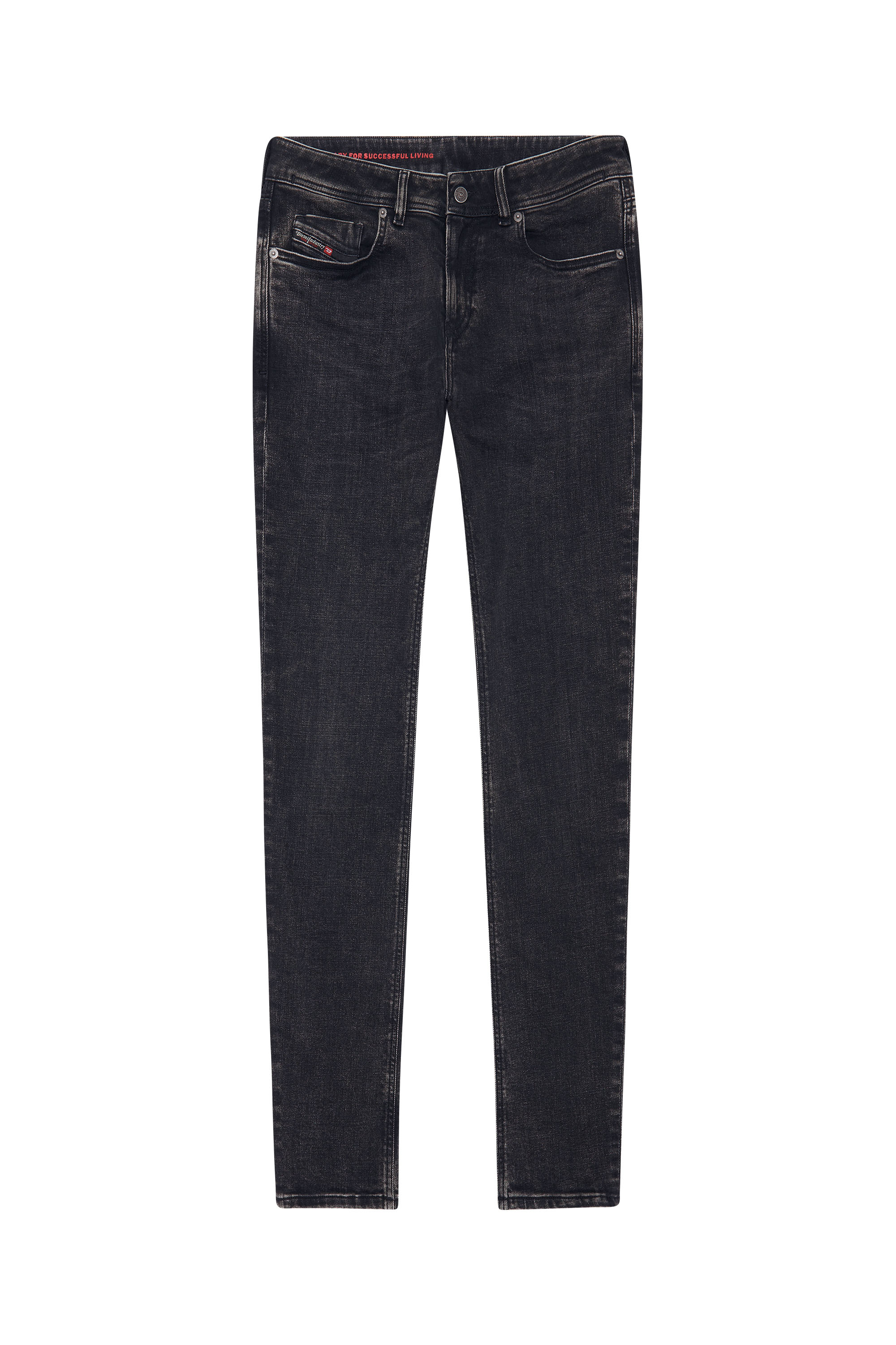 Diesel - Skinny Jeans 1979 Sleenker 09C23, Negro/Gris oscuro - Image 6