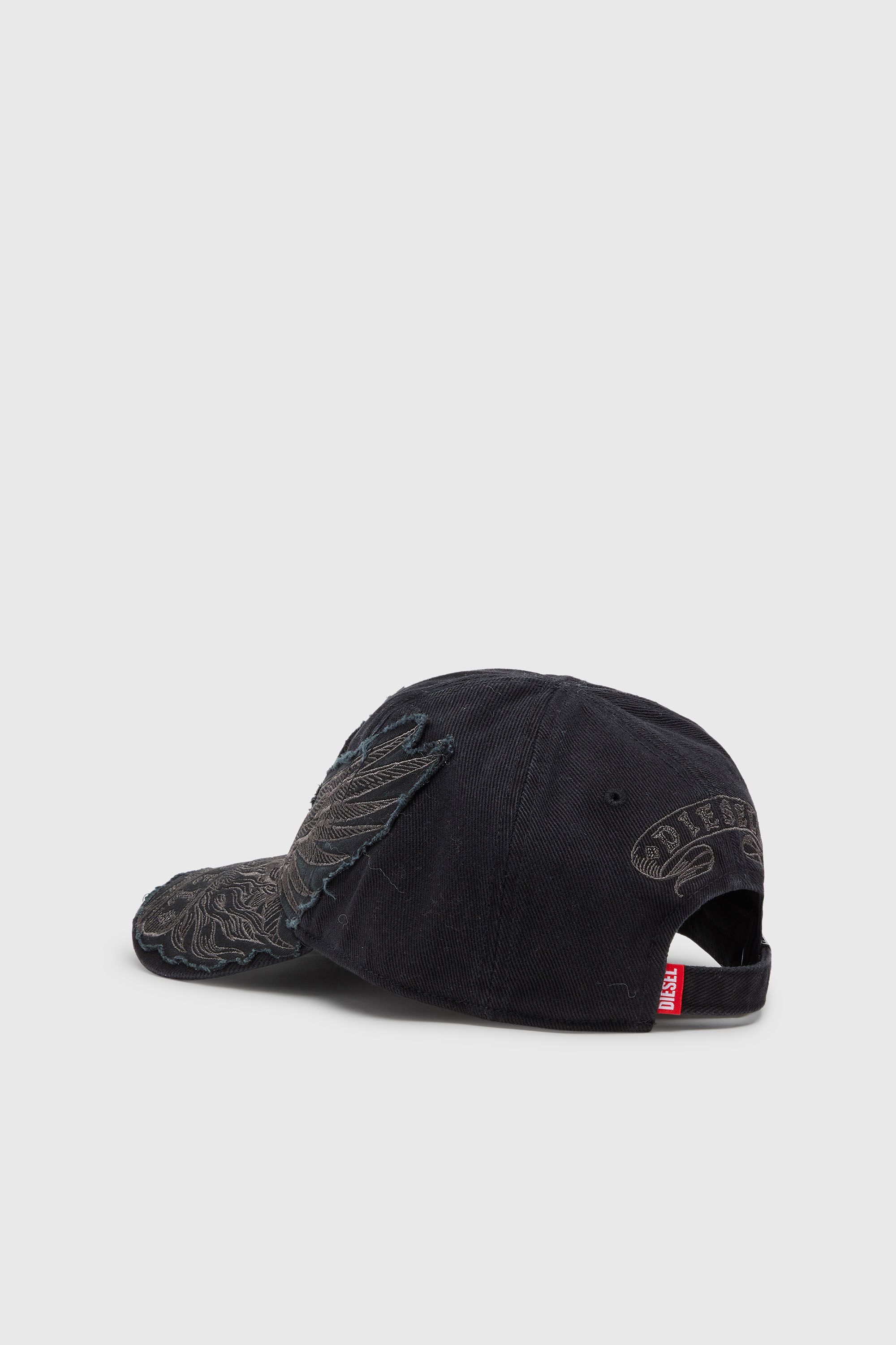 Diesel - C-PHENIX, Gorra de b&eacute;isbol con bordado de f&eacute;nix Hombre in Negro - 2