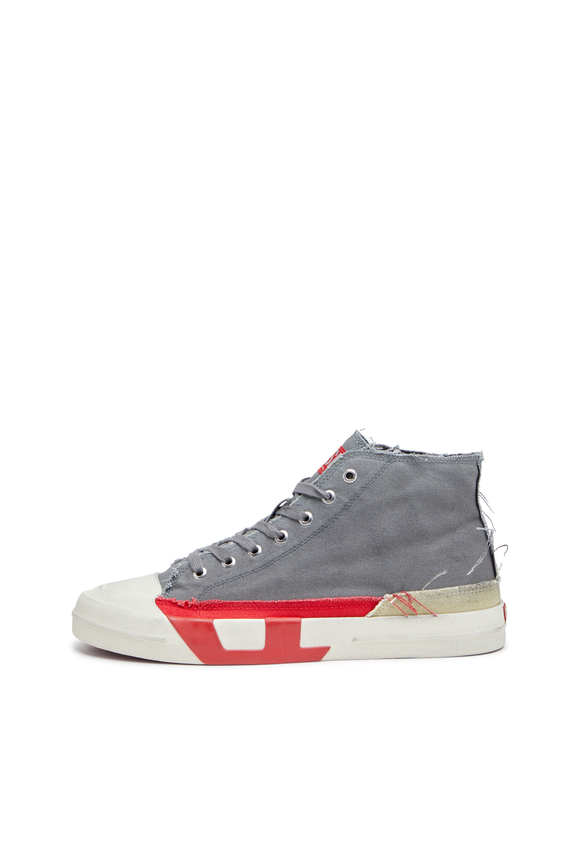 Diesel - S-D-VERSE MID, S-D-Verse-Deportivas altas de lona con efecto desgastado Hombre in Multicolor - 8