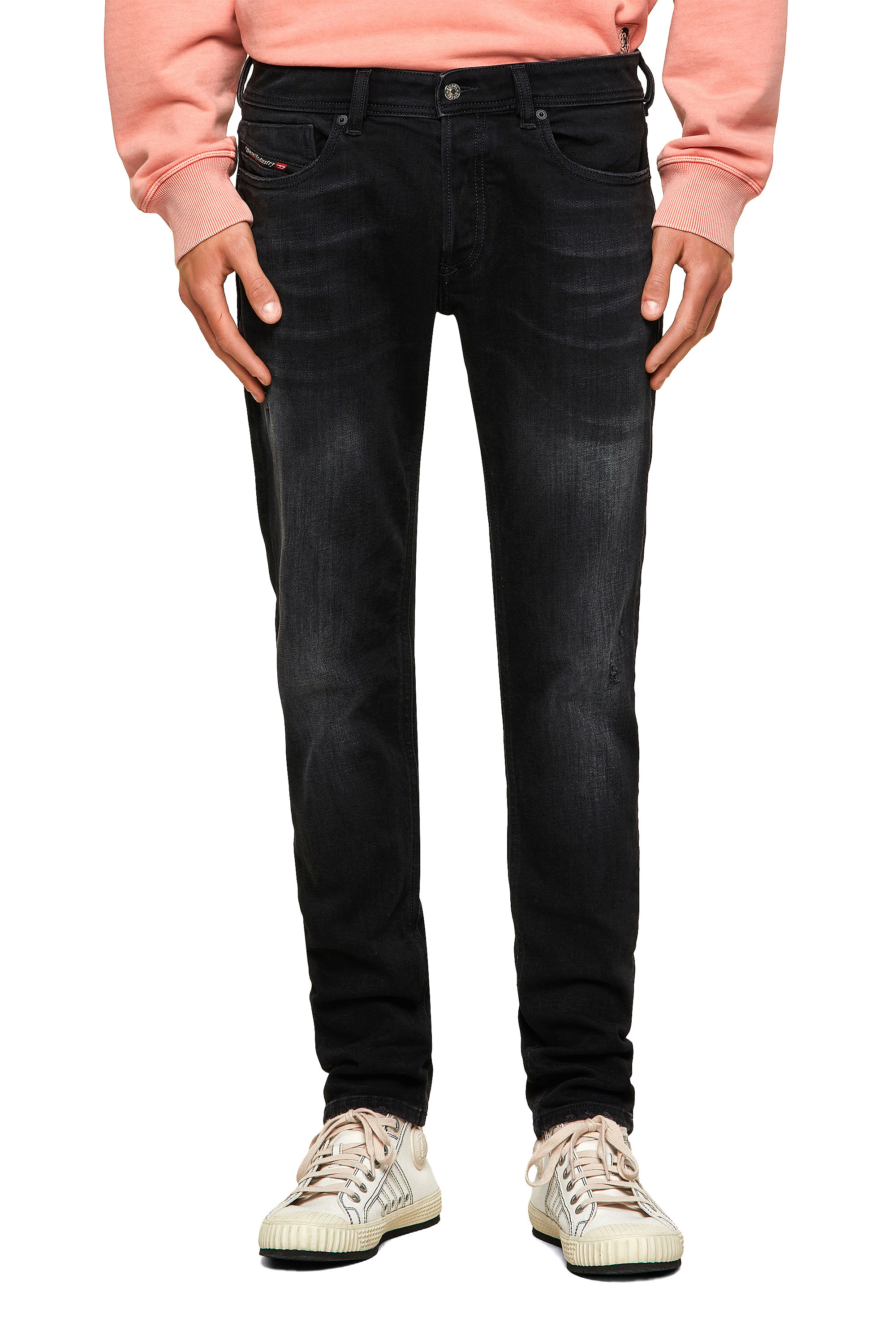 Sleenker 0092B, Negro/Gris oscuro - Vaqueros