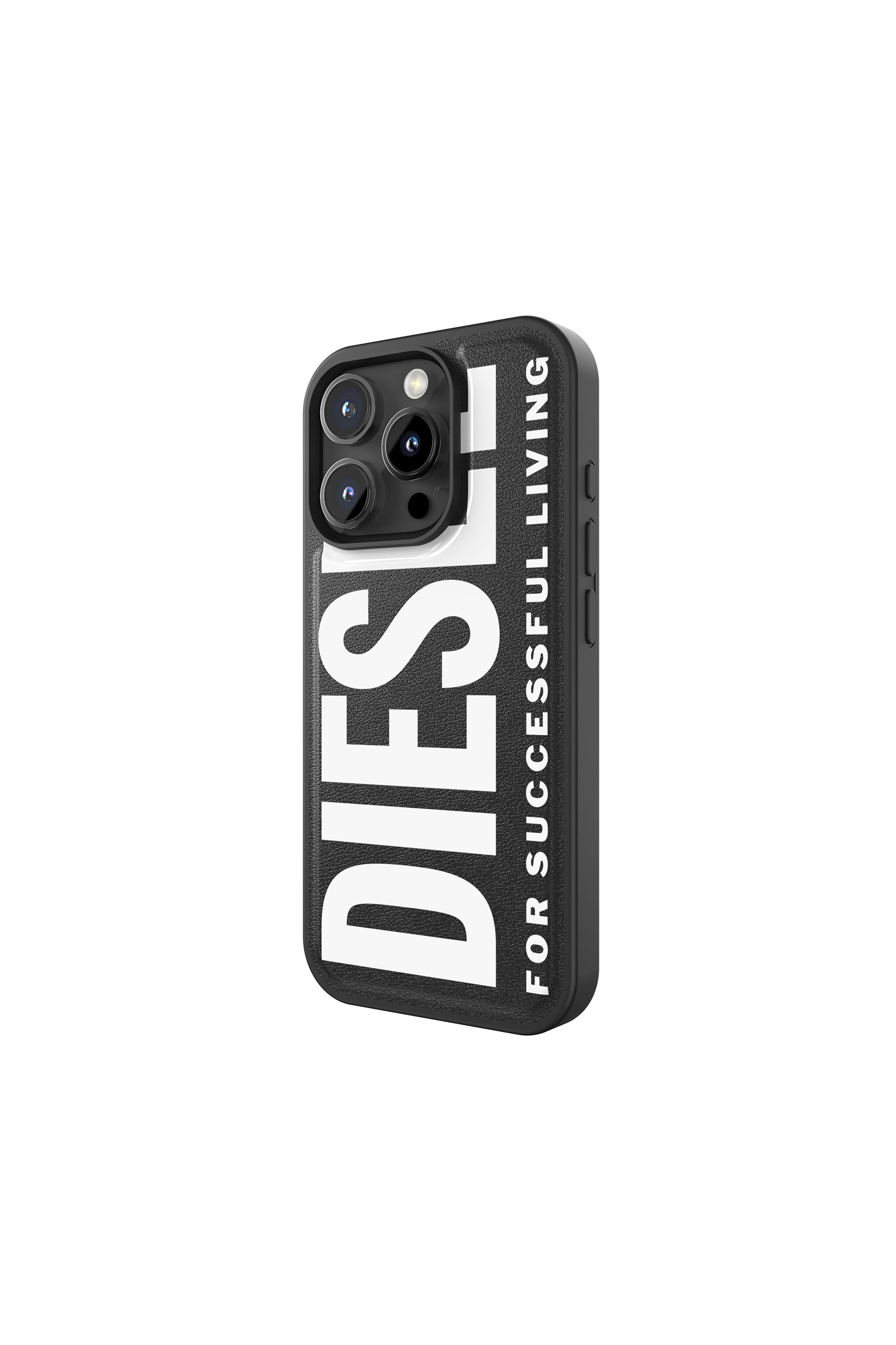 Diesel - 60128 MOULDED CASE, Funda moldeada con Magsafe para iP 16 Pro Unisex in Negro - 4