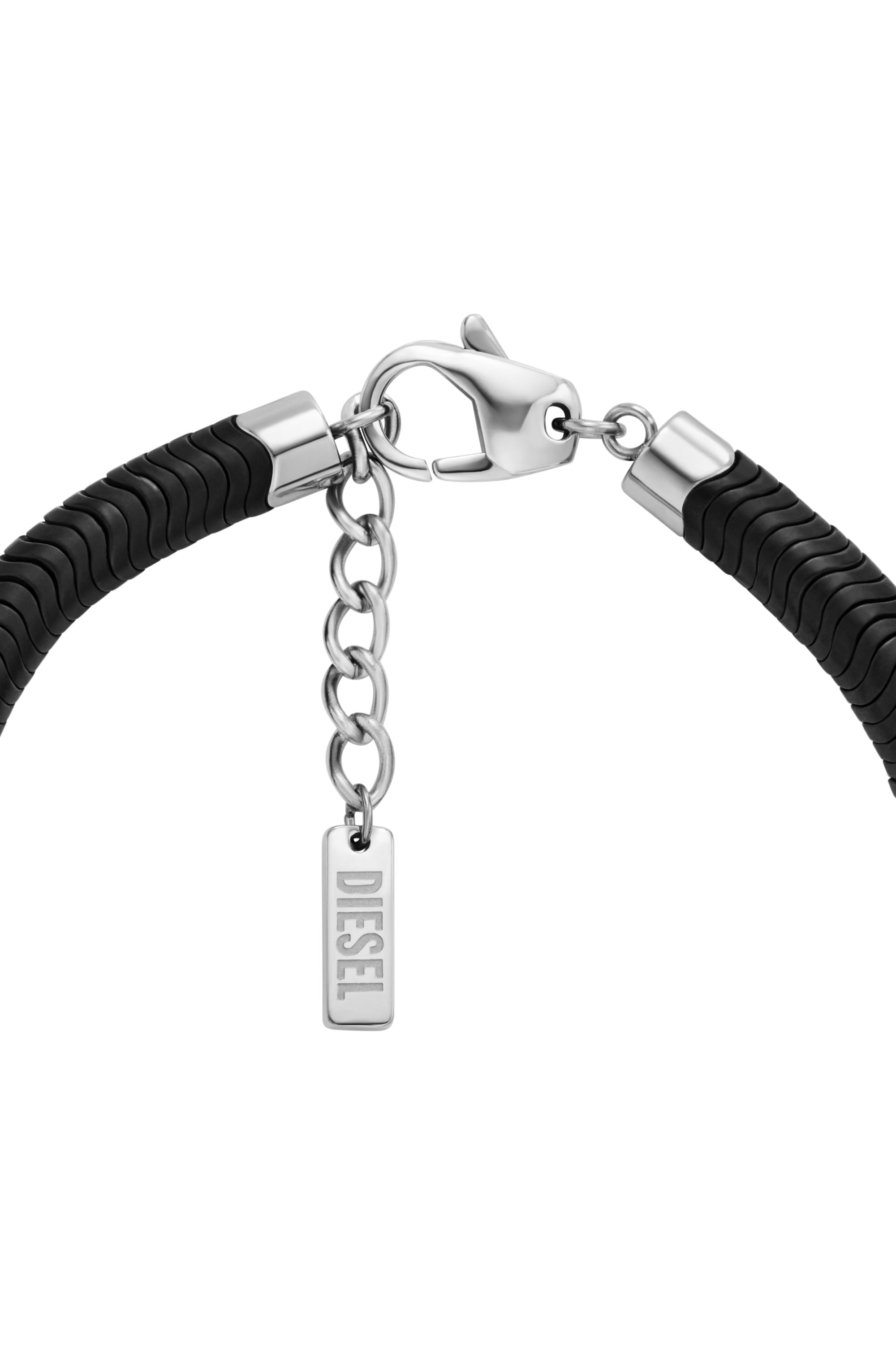 Diesel - DX1574931 JEWEL, Pulsera con cuentas de hematita Unisex in Negro - 2