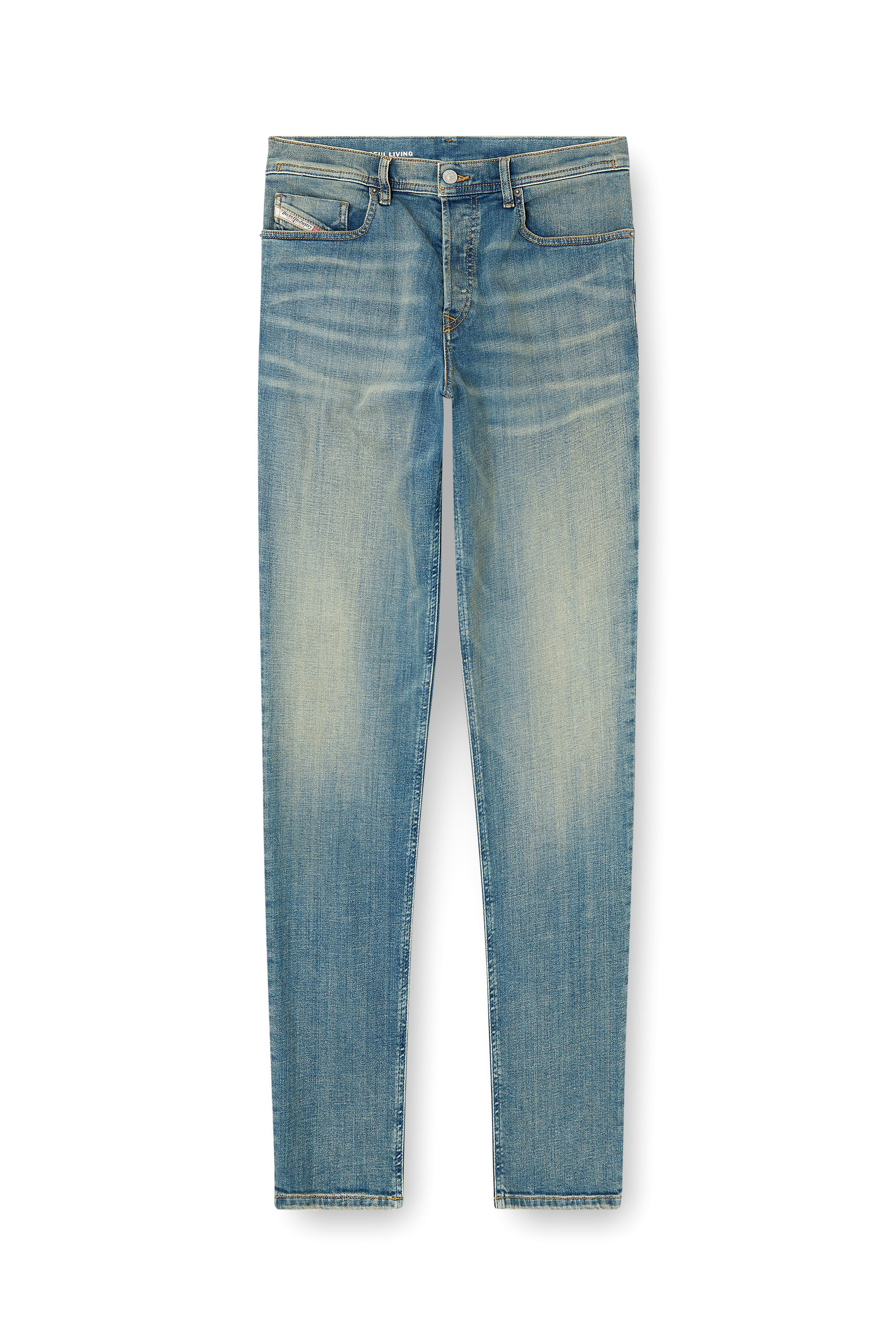 Diesel - Regular Jeans 2023 D-Finitive 09N32 Hombre, Azul medio - 2