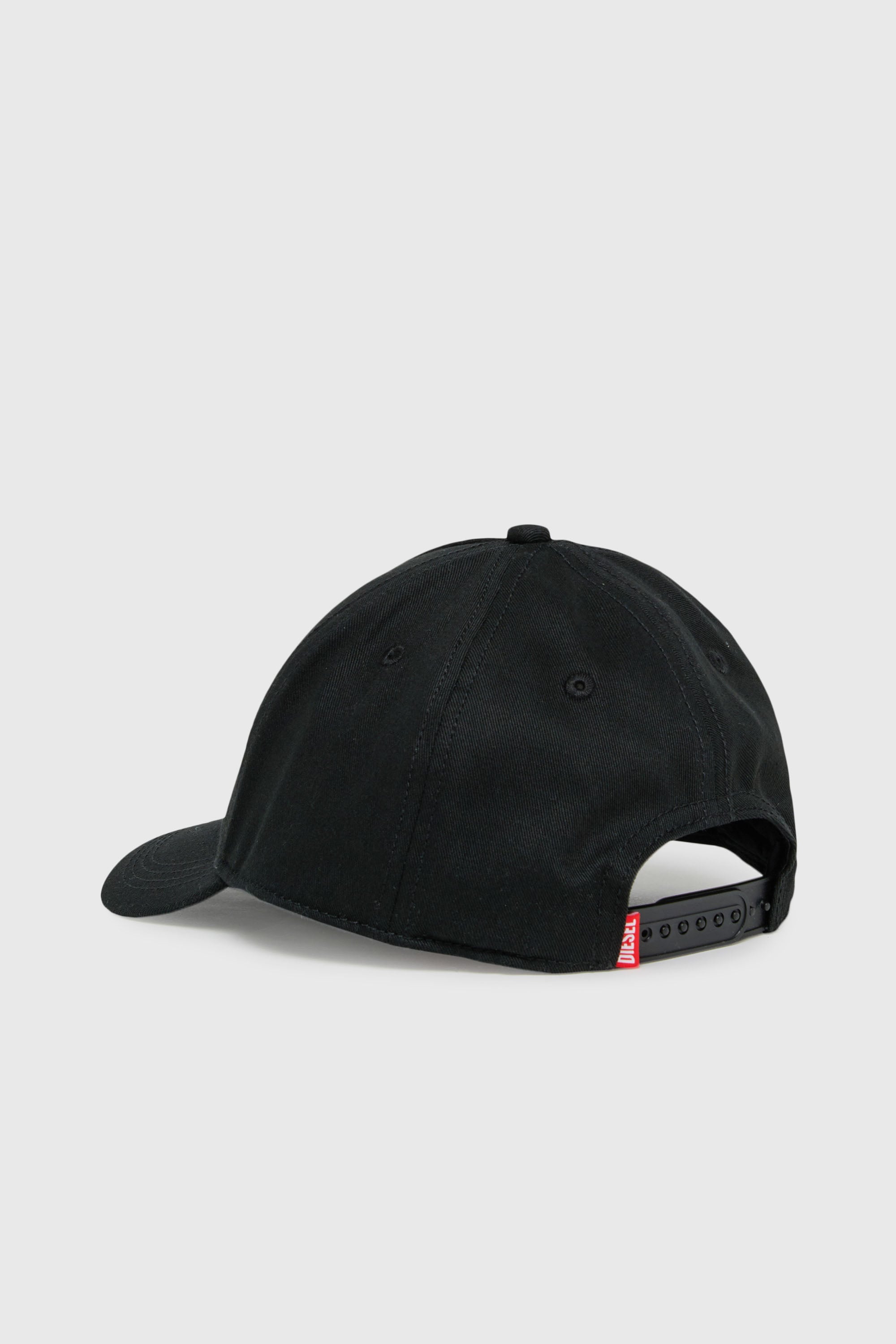 Diesel - FLIMO, Gorra de b&eacute;isbol con Logo Oval D estampado Hombre in Negro - 2