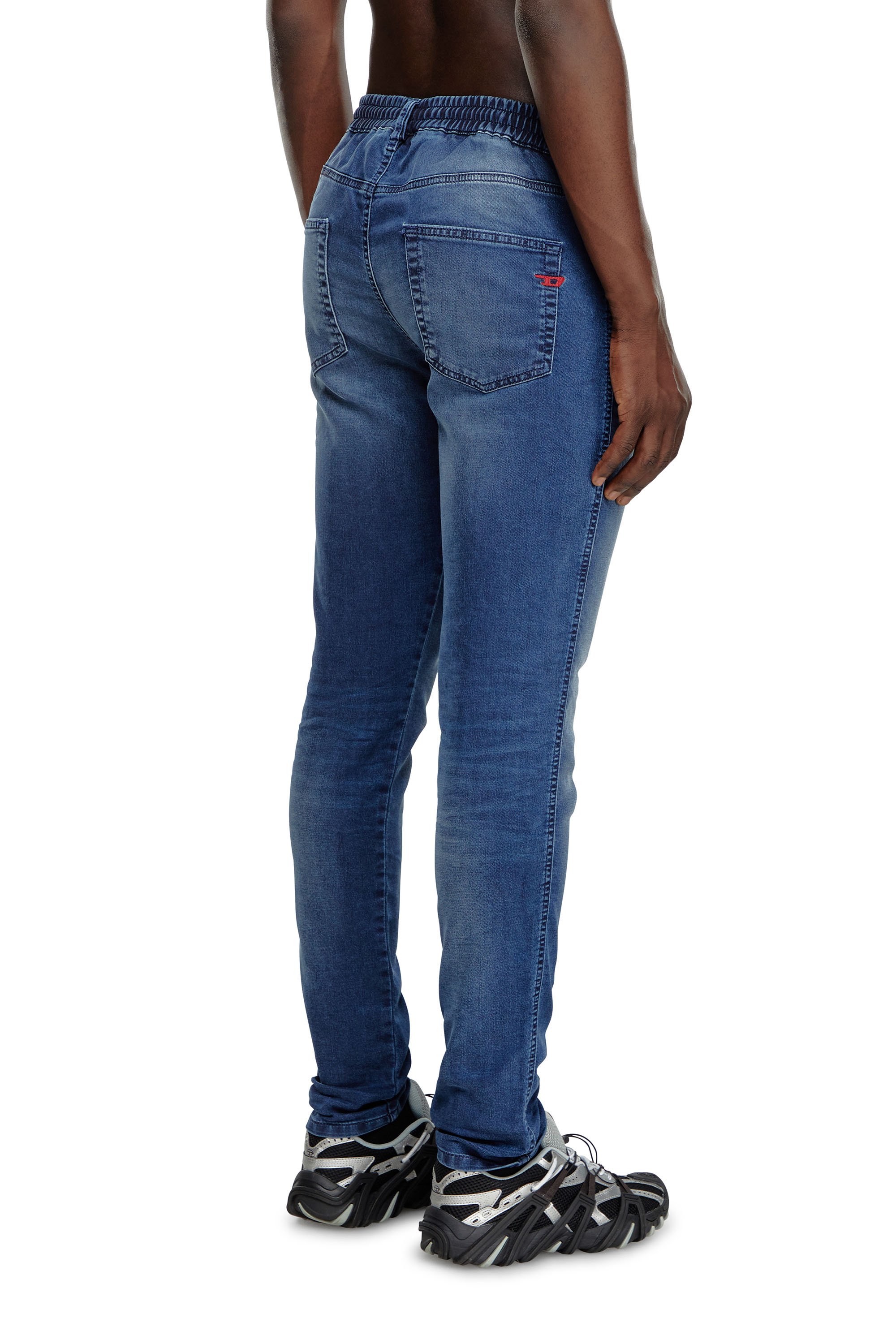 Diesel - Man's Slim 2060 D-Strukt Joggjeans® 068LX, Dark Blue - 4