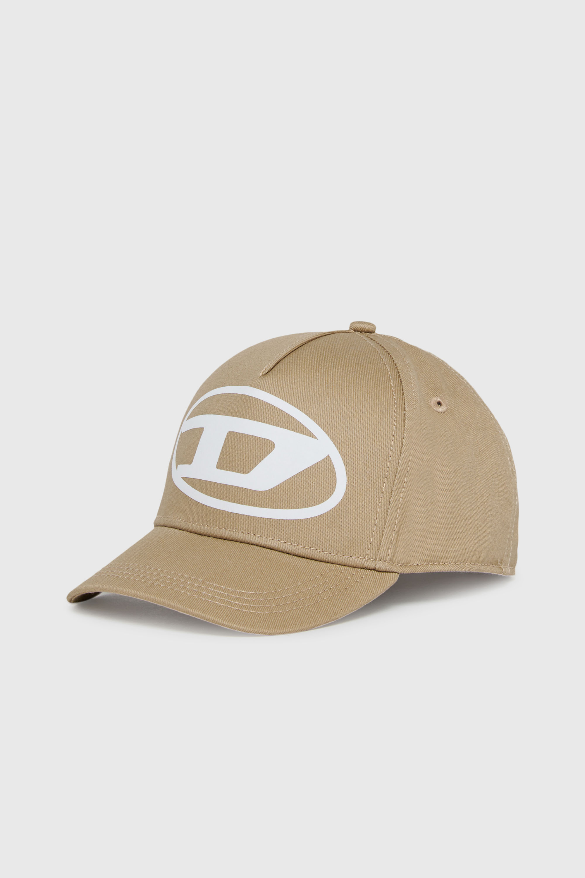 Diesel - FLIMO, Gorra de b&eacute;isbol con Logo Oval D estampado Hombre in Marr&oacute;n - 1