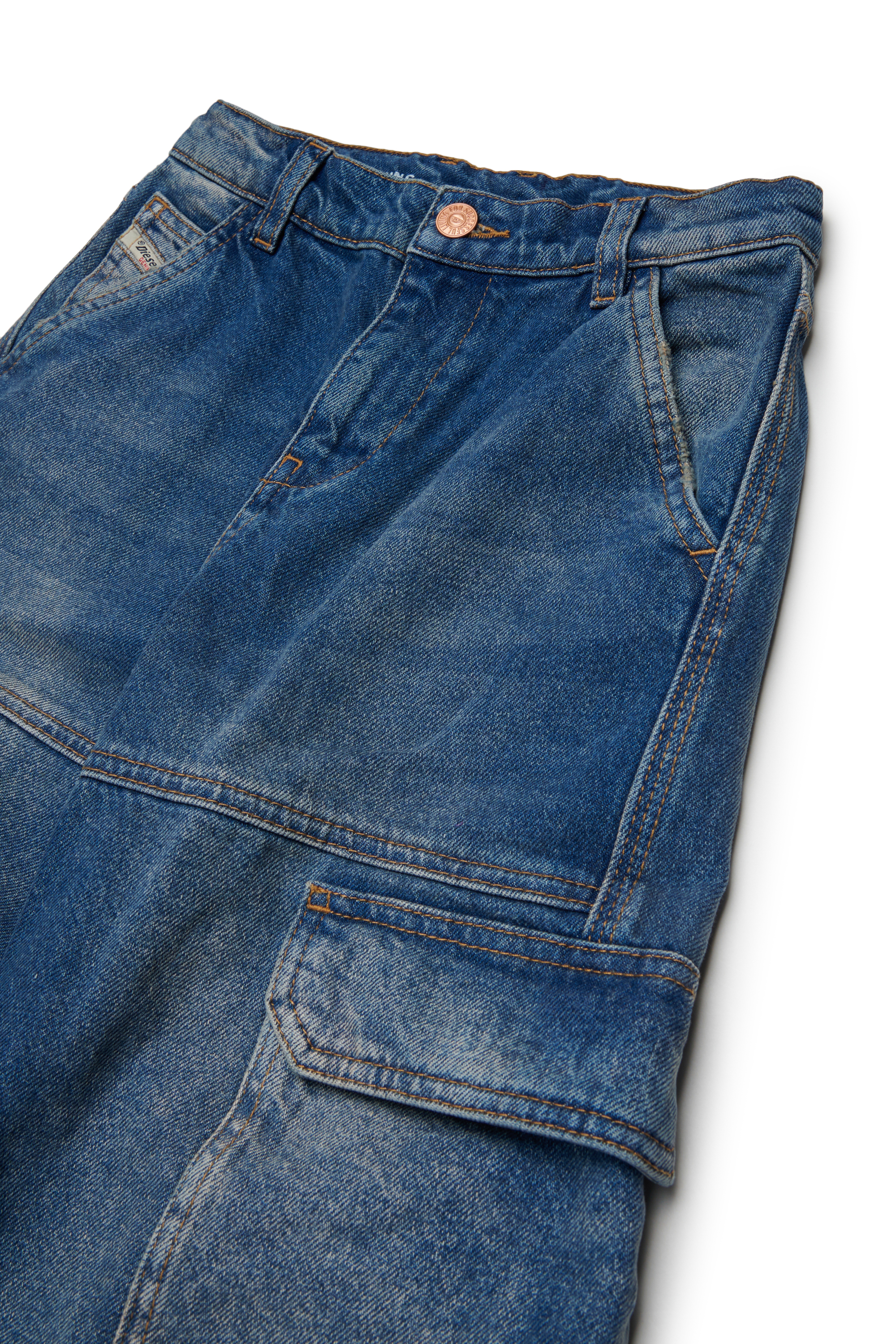 Diesel - D-ARGJX-CARGO-S-J Mujer, Azul medio - 3