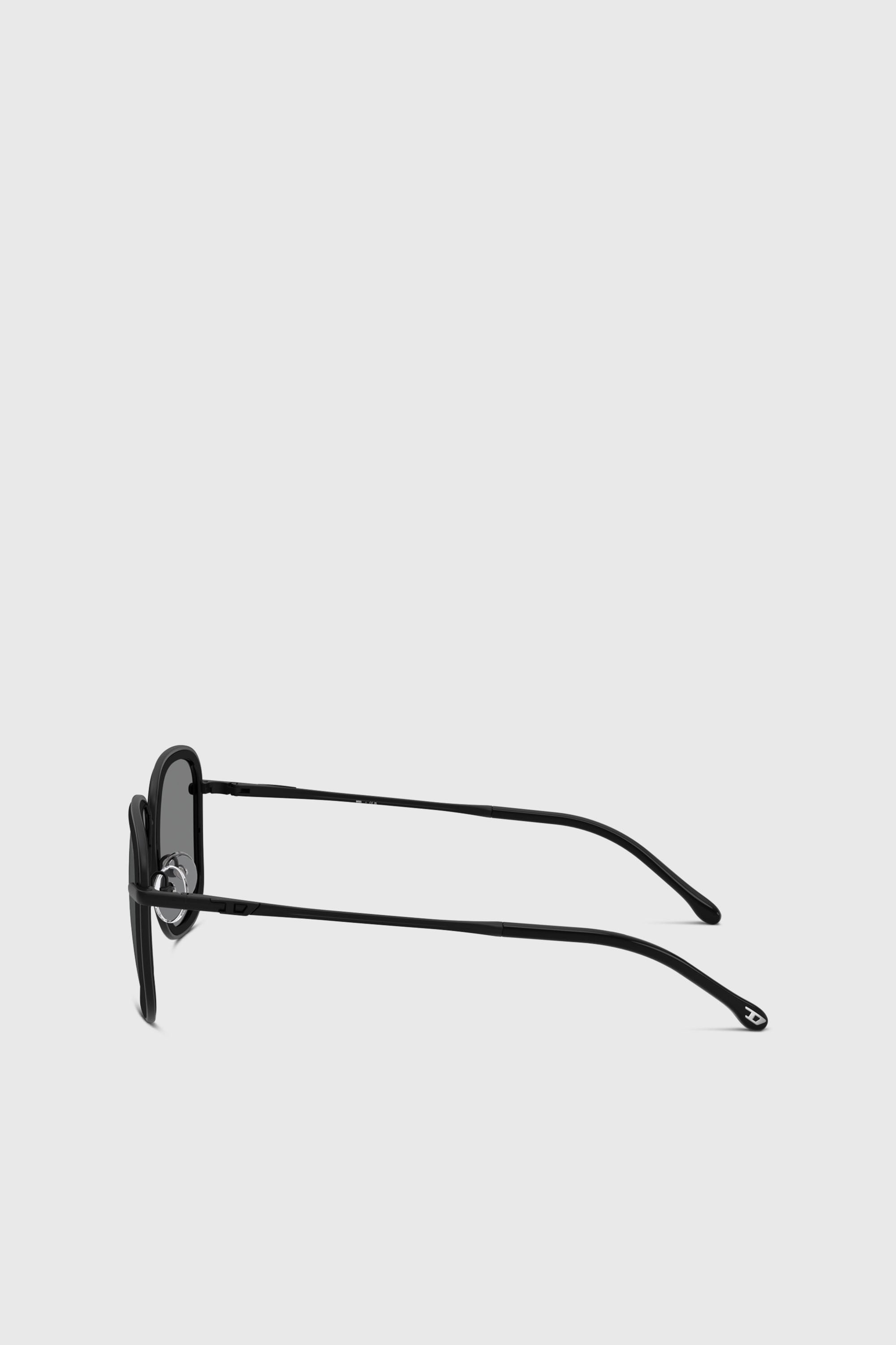 Diesel - 0DL1017, Gafas de sol cuadradas Unisex in Negro - 2