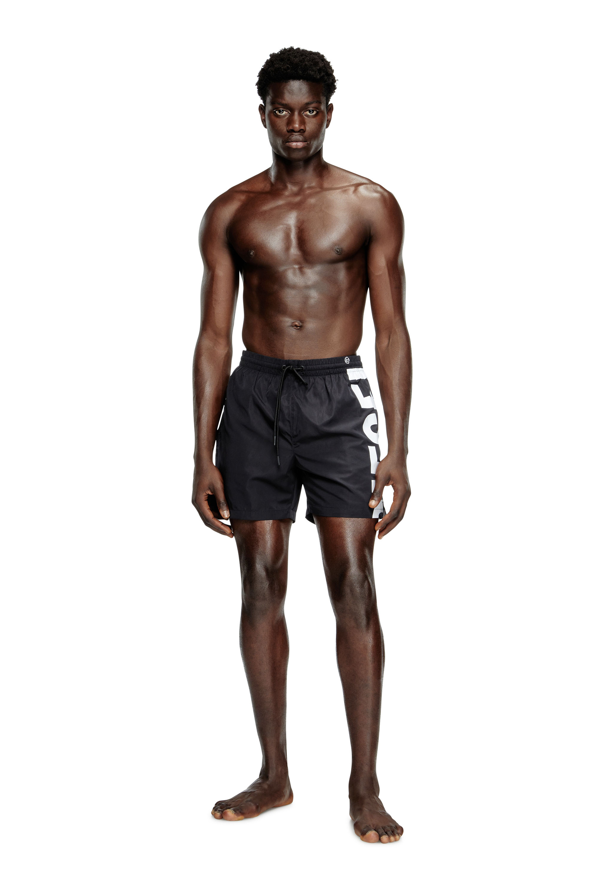 Diesel - RIO-41-D-CORE, Bañador de longitud media con logotipo grande Hombre in Multicolor - 1