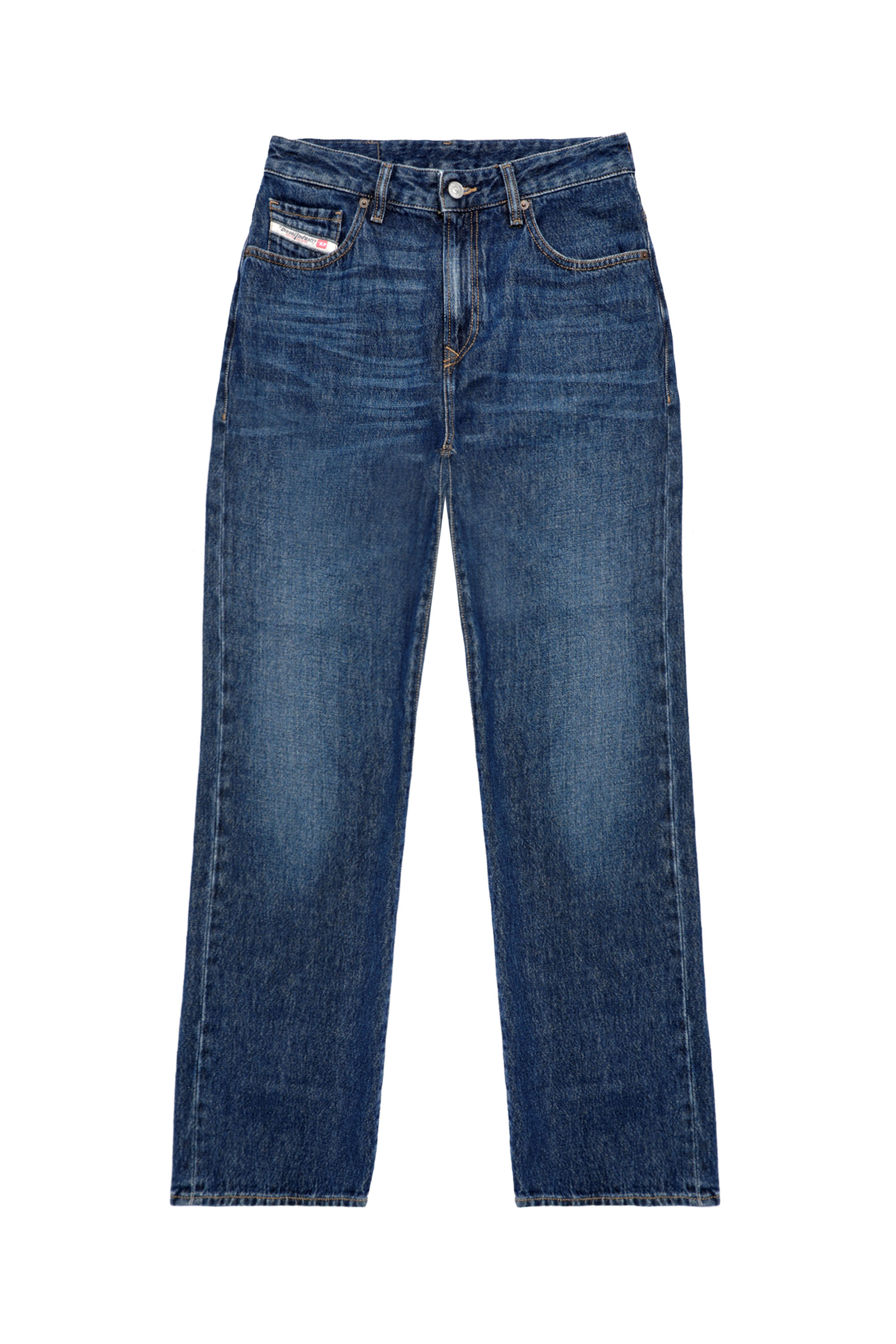 Diesel - 1999 09C03 Straight Jeans, Azul Oscuro - Image 5