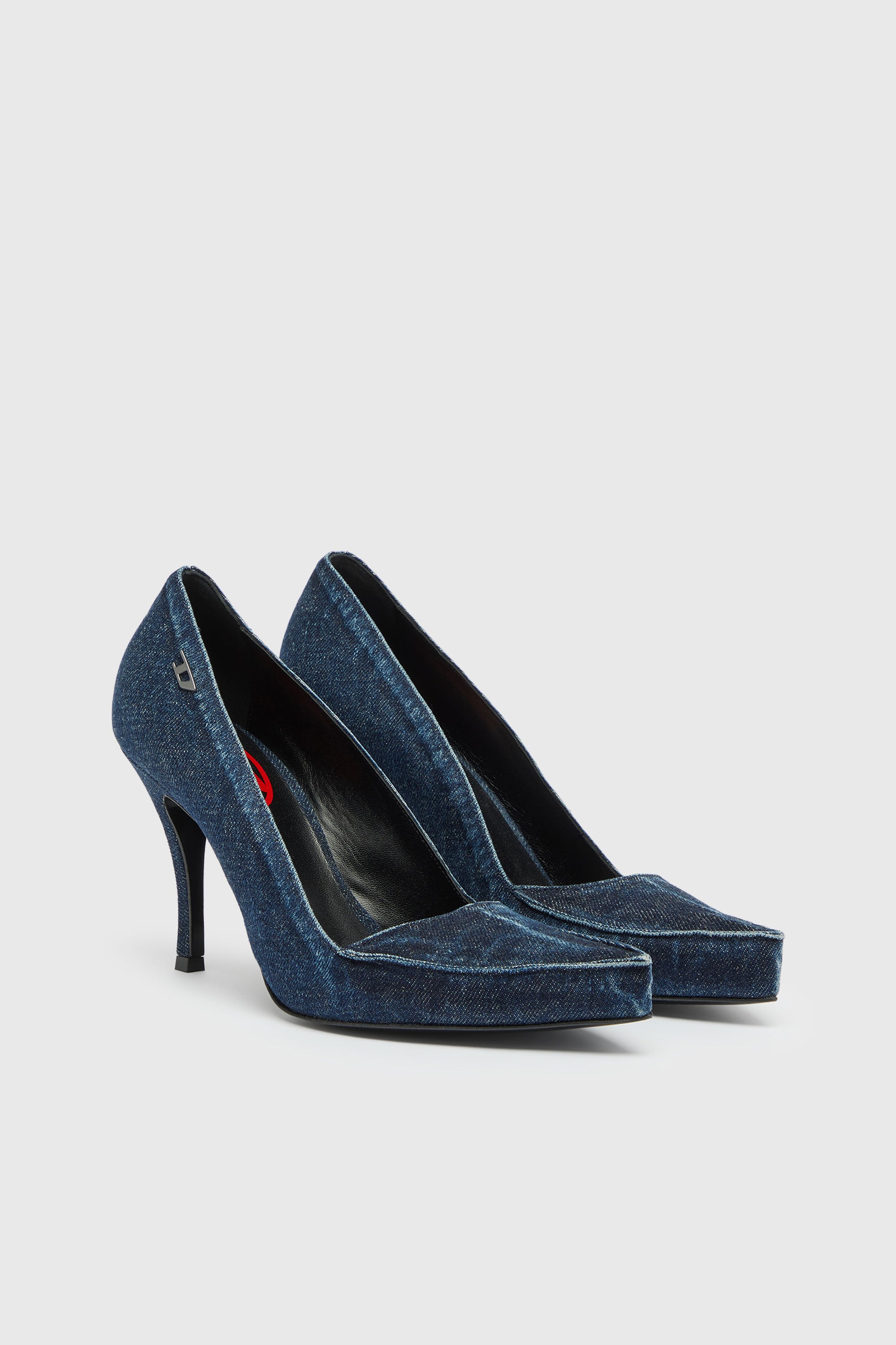 Diesel - D-LUCETTE-90-PUMP D, D-Lucette-Salones de denim Mujer in ToBeDefined - 2