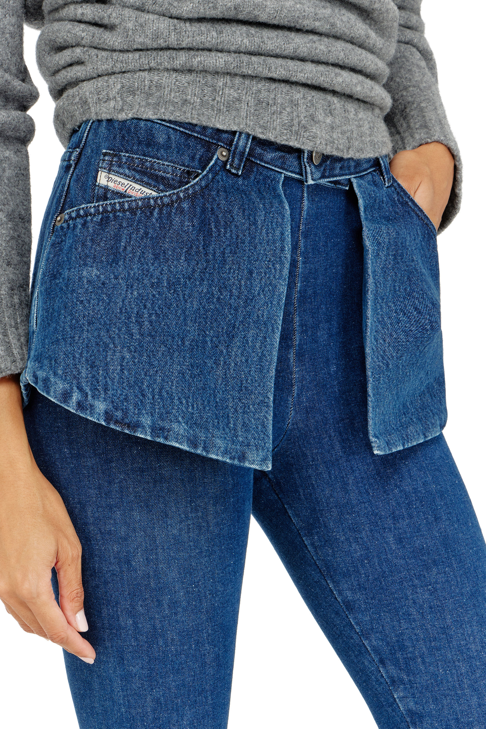 Diesel - Woman's Skinny Jeans D-Spika 09R31, Dark Blue - 6