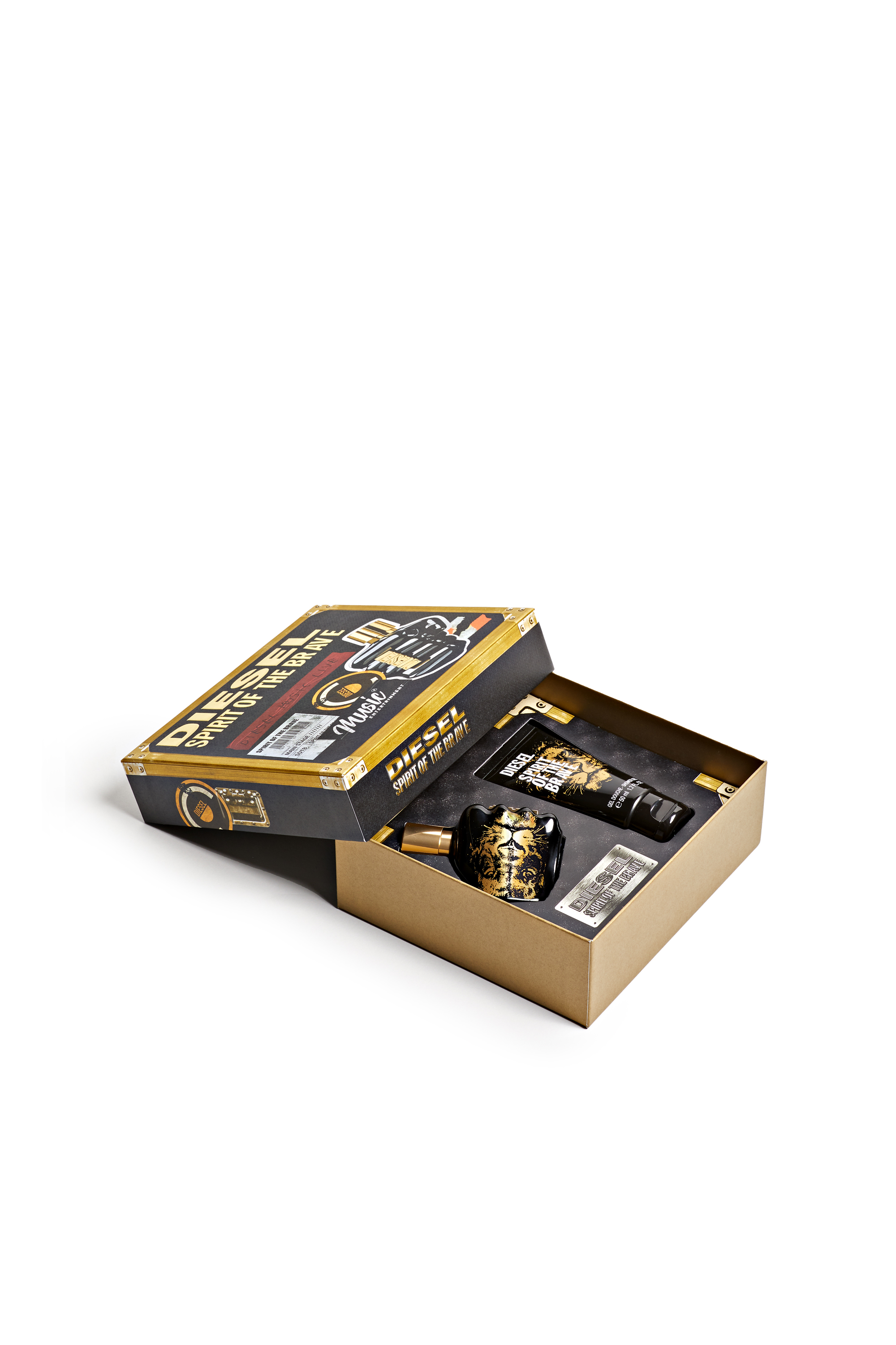 Diesel - SPIRIT OF THE BRAVE 35 ML GIFT SET, Estuche de regalo Spirit Of The Brave Hombre in Negro - 3