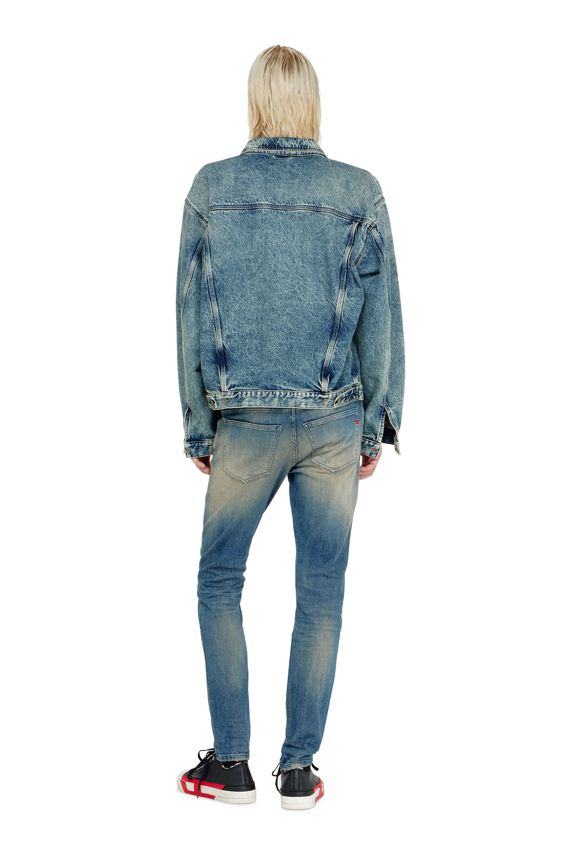 Diesel - Slim Jeans 2019 D-Strukt 0KBBW Hombre, Azul medio - 3