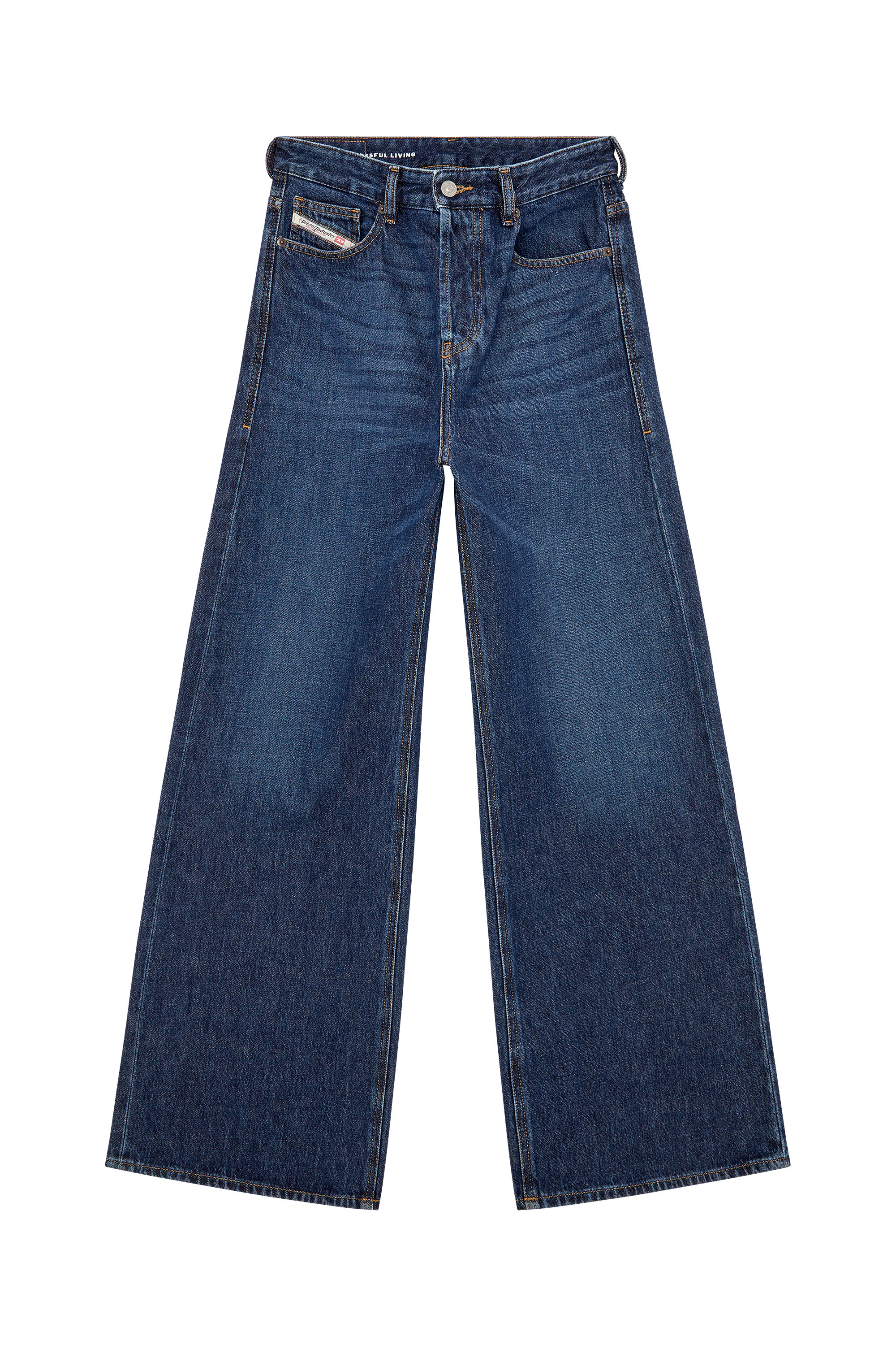 Diesel - Straight Jeans 1996 D-Sire 09C03, Azul Oscuro - Image 3