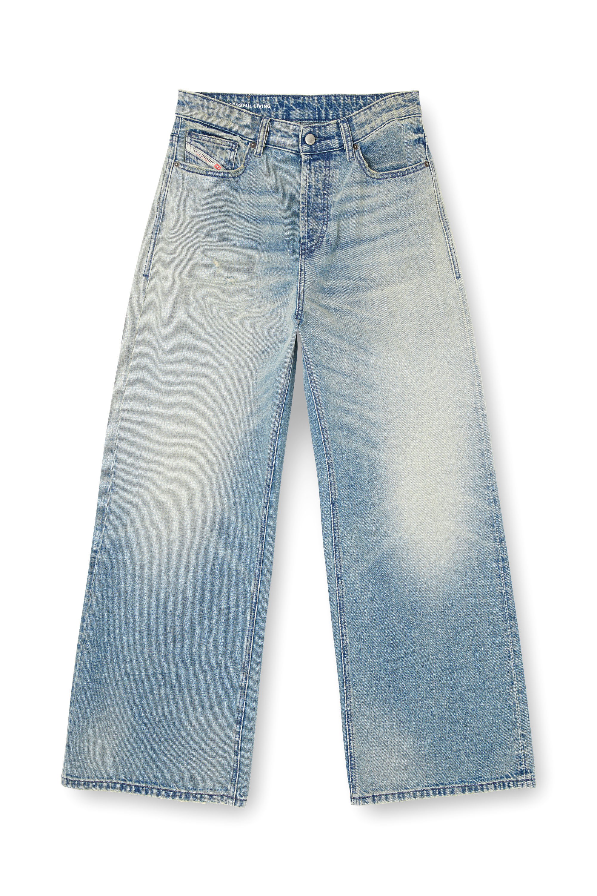Diesel - Relaxed Jeans 1996 D-Sire 0DBEC Mujer, Azul Claro - 3