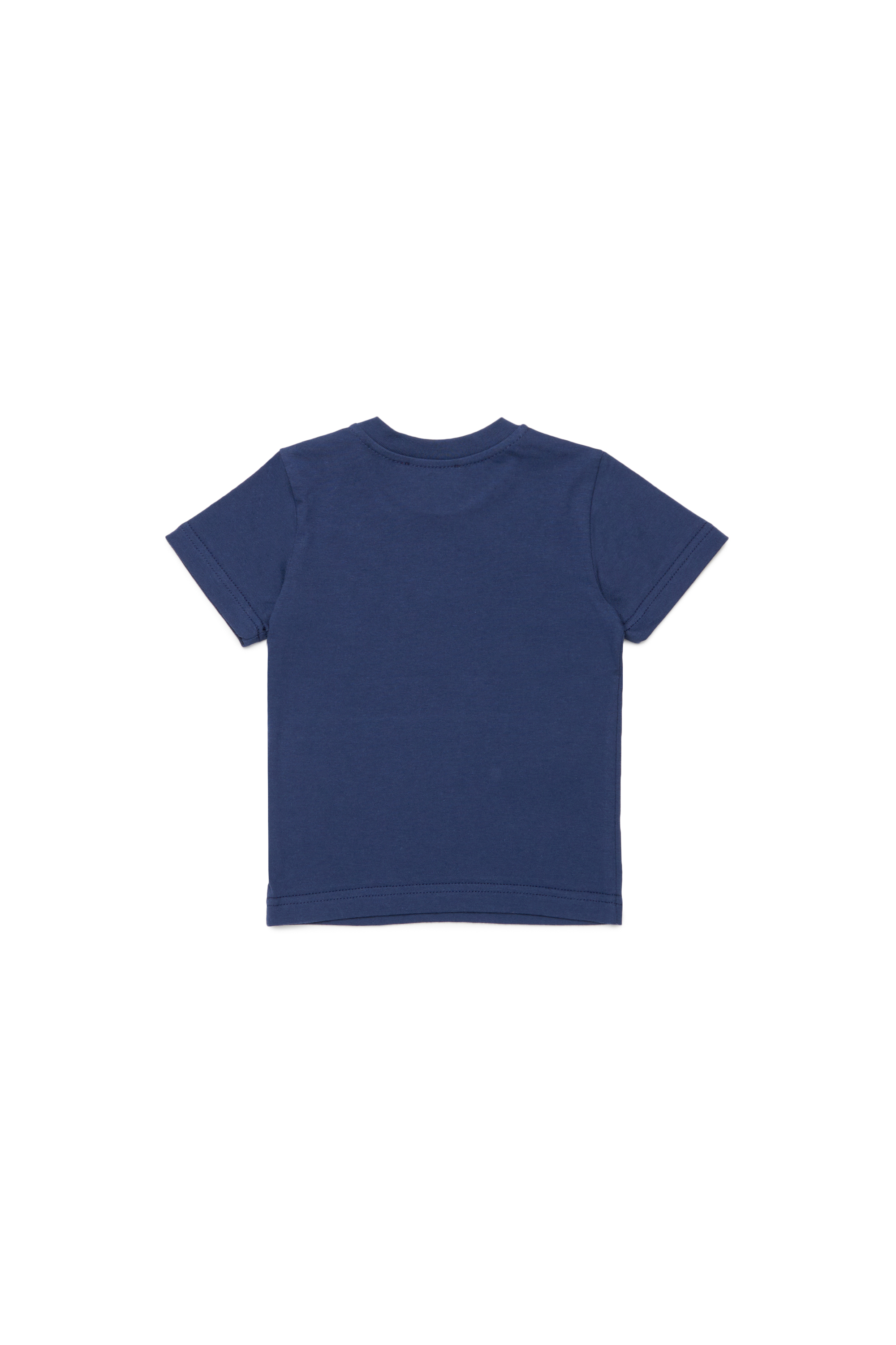 Diesel - TCERB, Unisex Camiseta con logotipo Oval D in Azul marino - Image 2