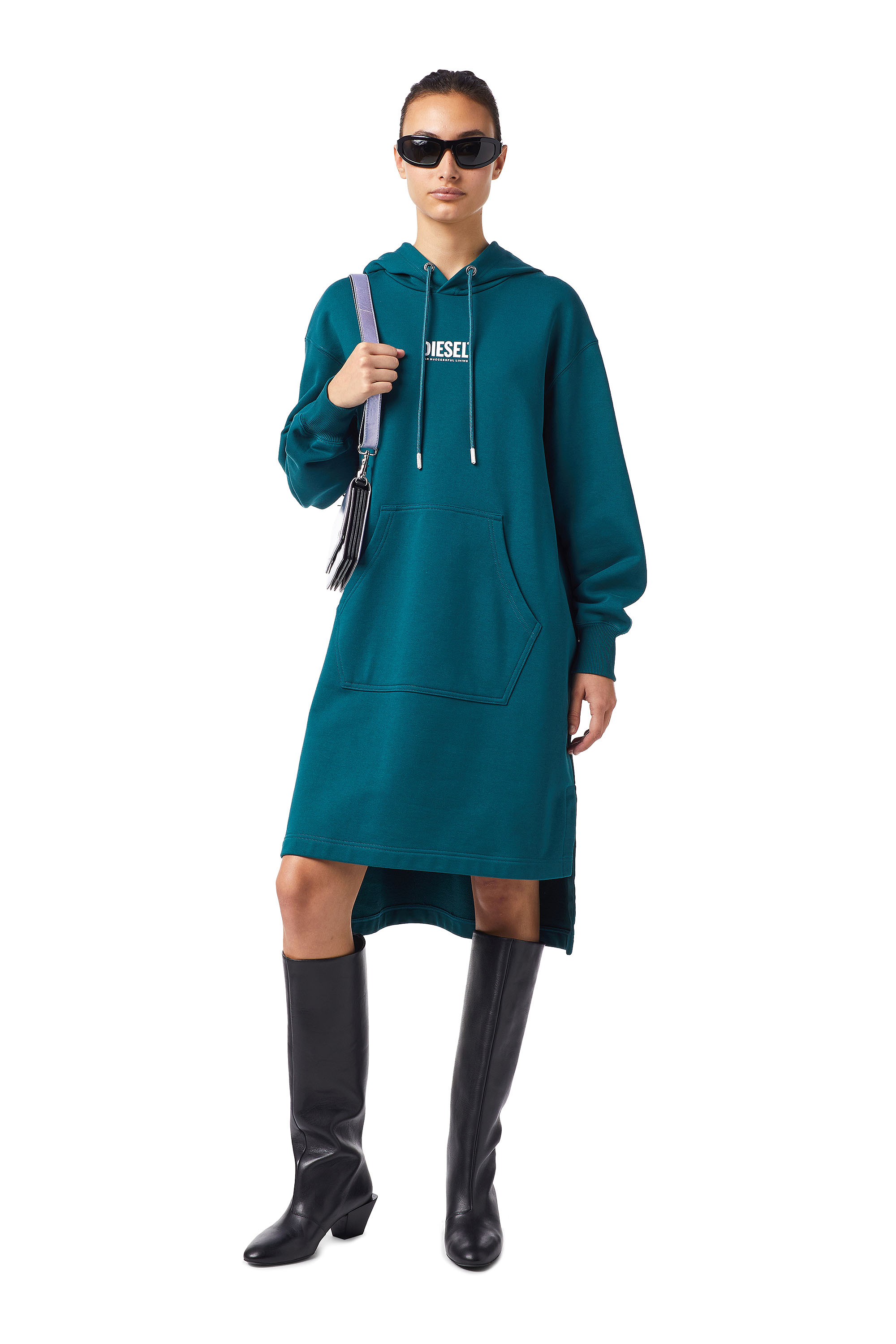 D-ILSE-ECOSMALLOGO, Verde Agua - Vestidos