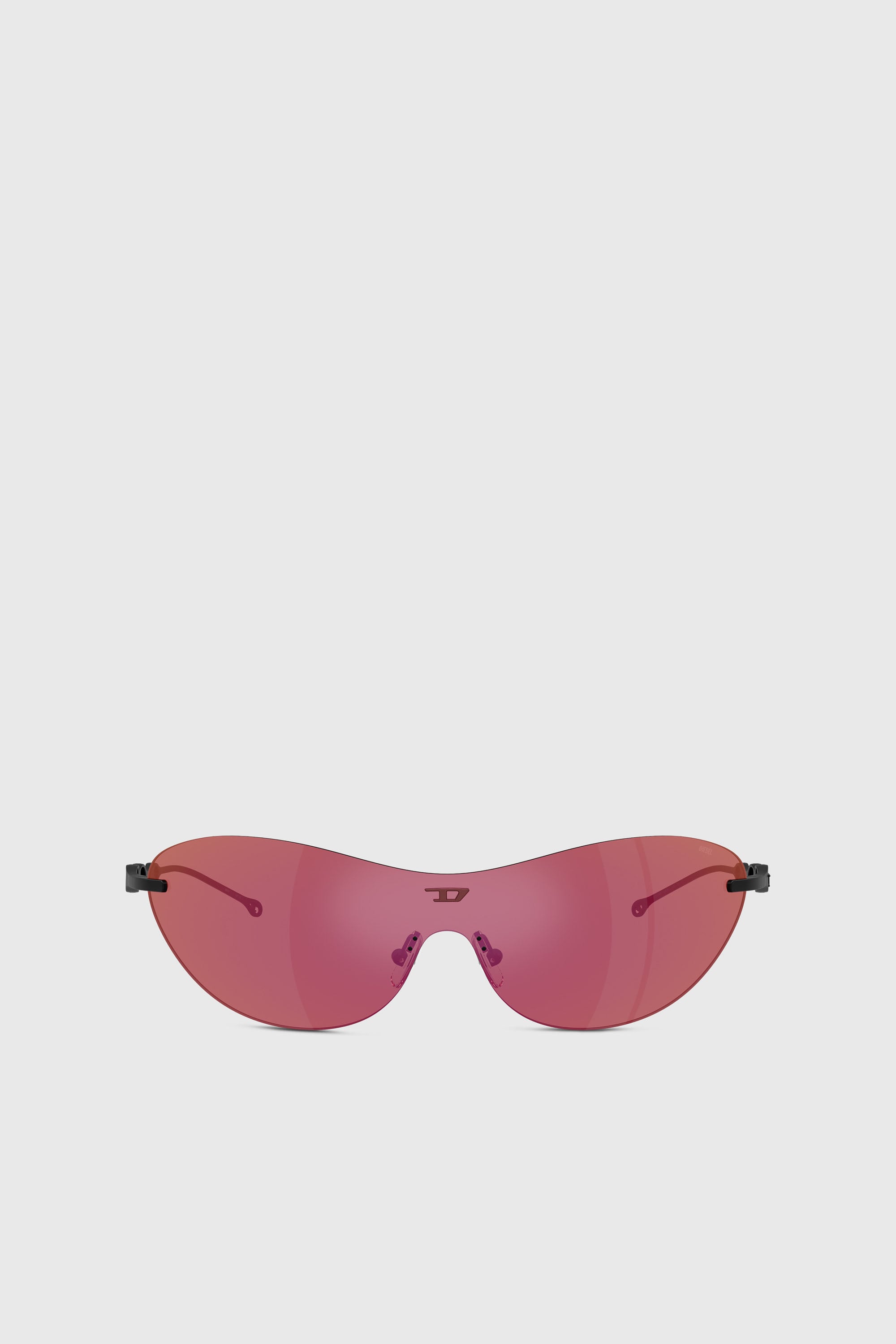 Diesel - 0DL1006 SIZE 35, Gafas de sol ovaladas Unisex in Morado - 1