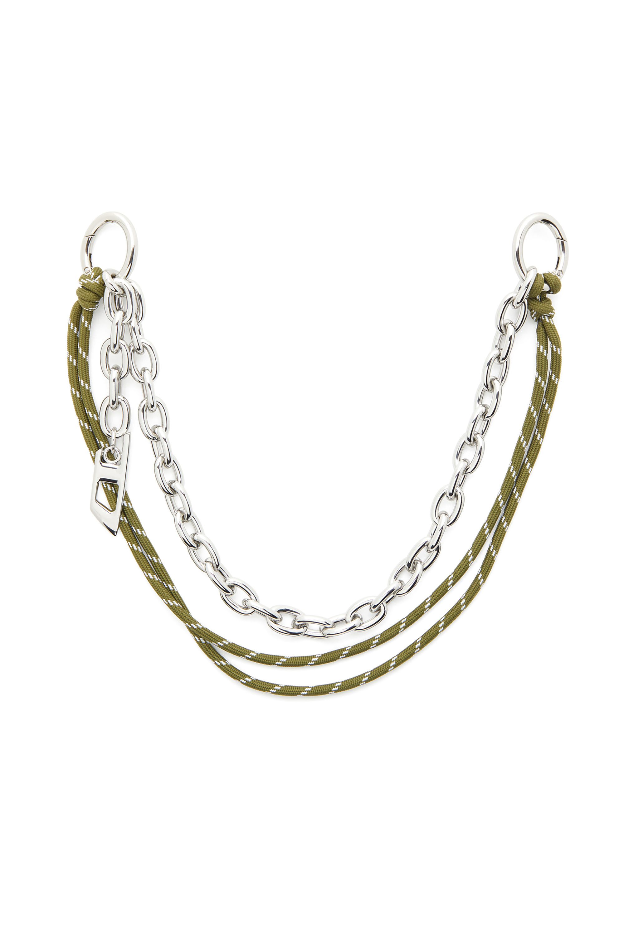 CHAIN-D L, Plateado/Verde