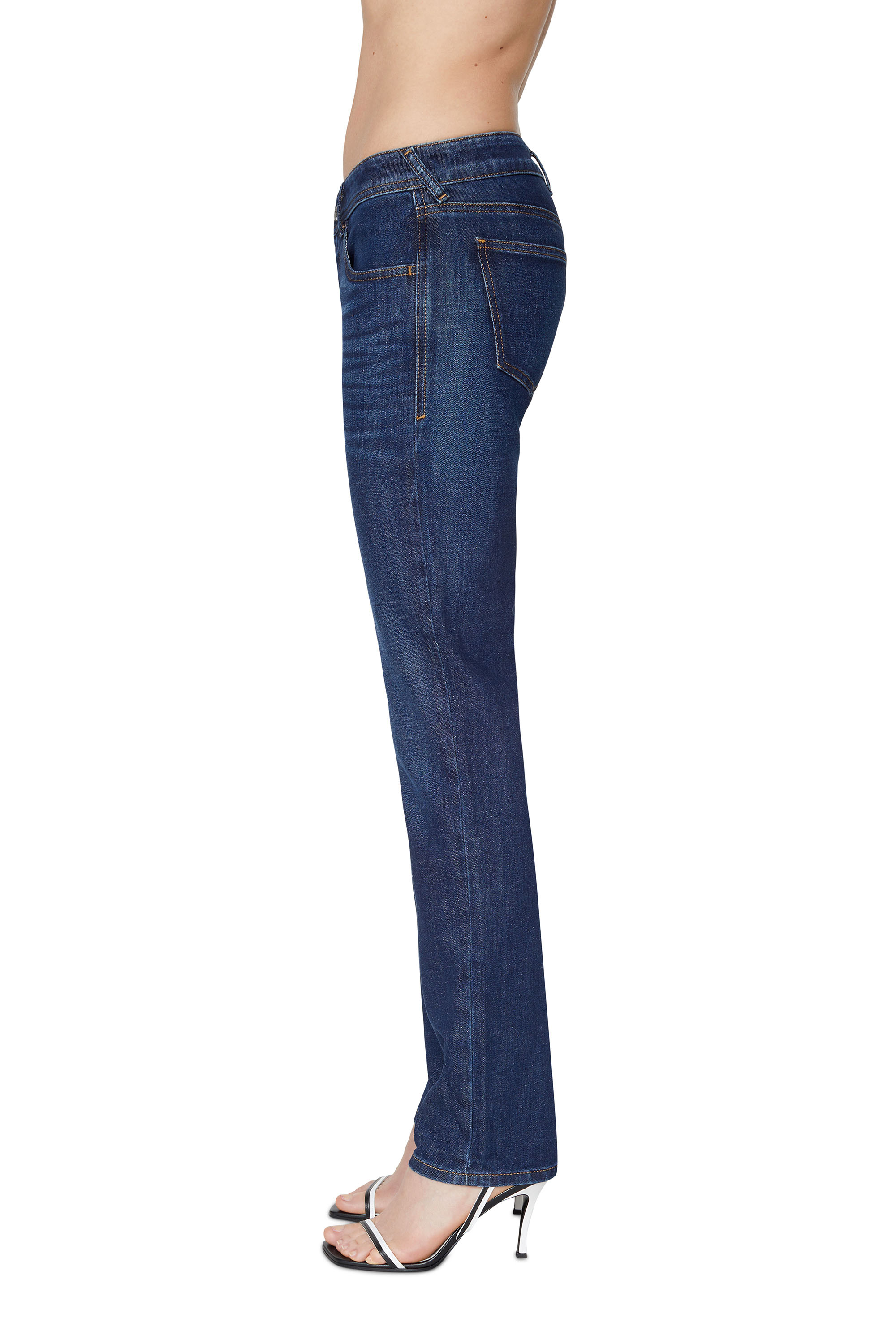 Diesel - 2002 09B90 Straight Jeans, Azul Oscuro - Image 6