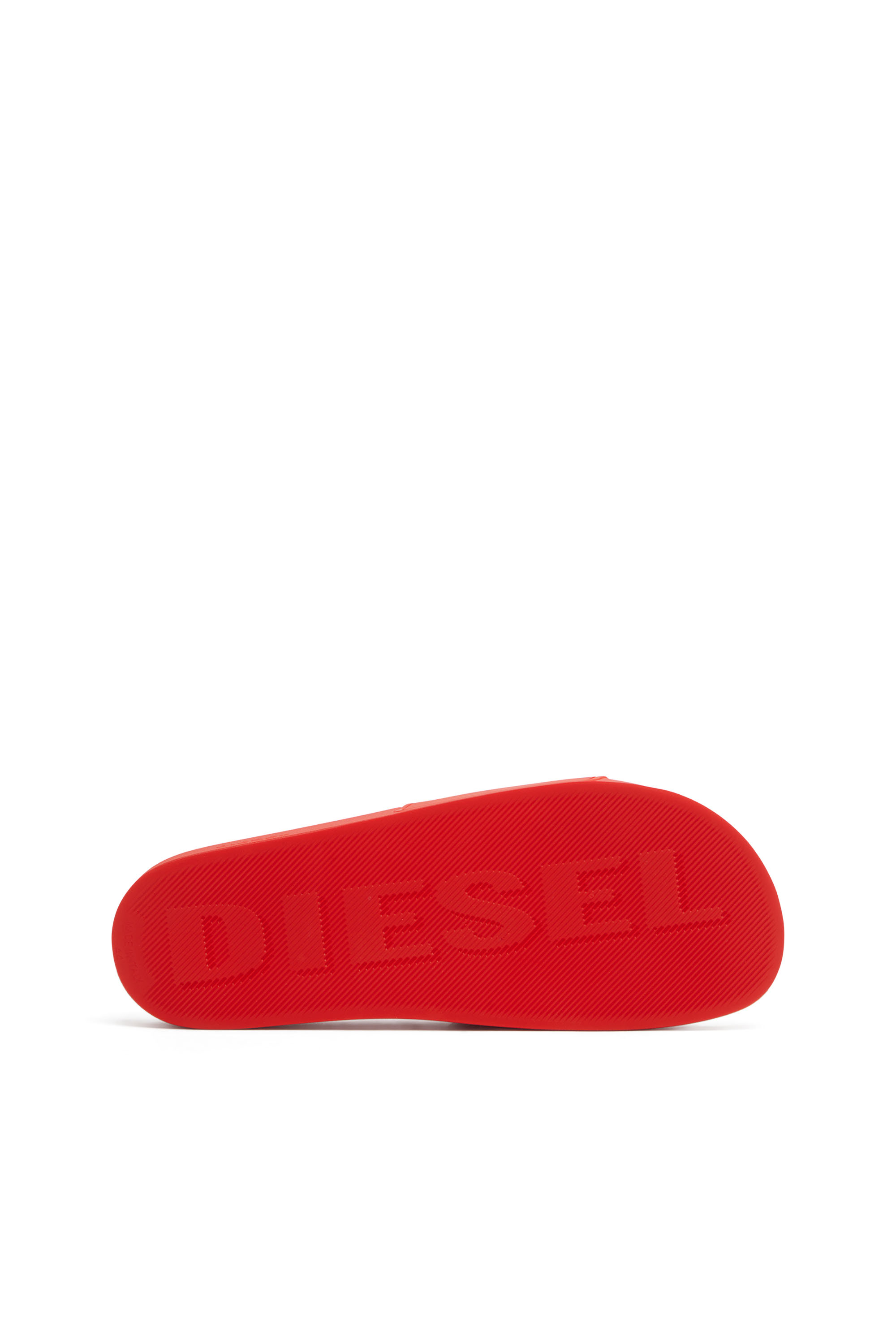 Diesel - SA-SWIM, Sa-Swim-Chanclas de piscina de goma con logotipo D Hombre in Rojo - 5