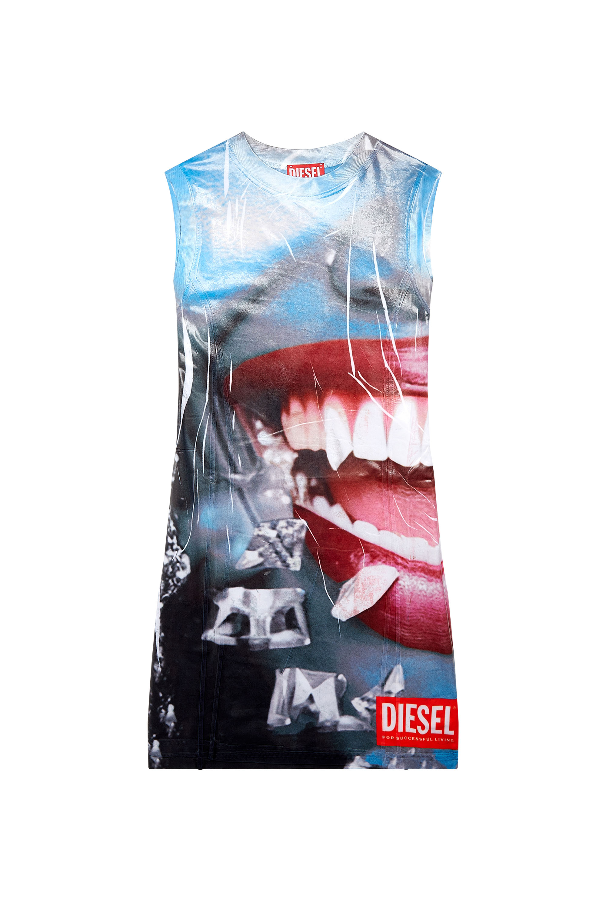 D-FACES, Azul - Vestidos