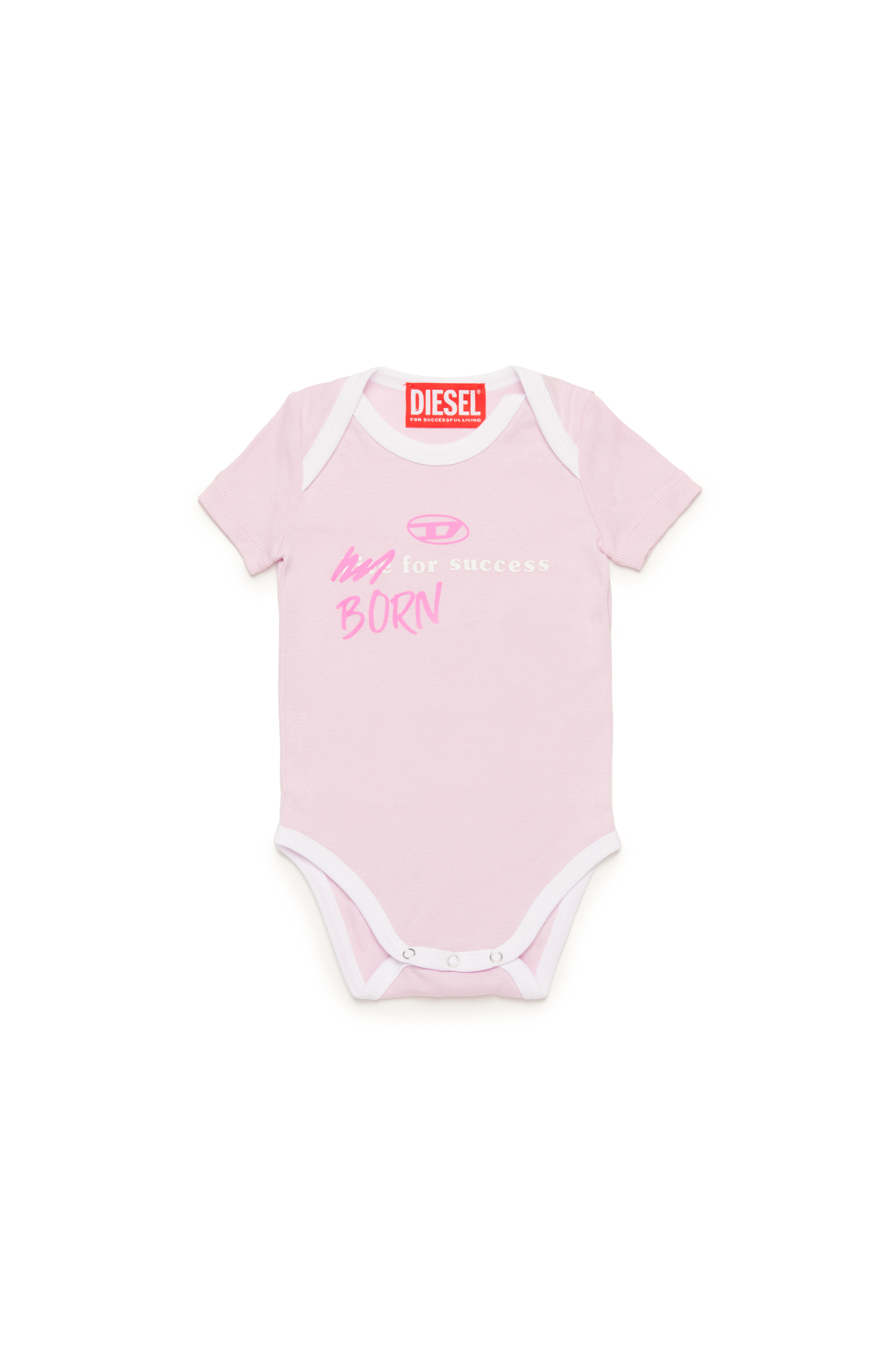 Diesel - URMAS-NB, Body para recién nacido Born For Success Unisex in Rosa - 1