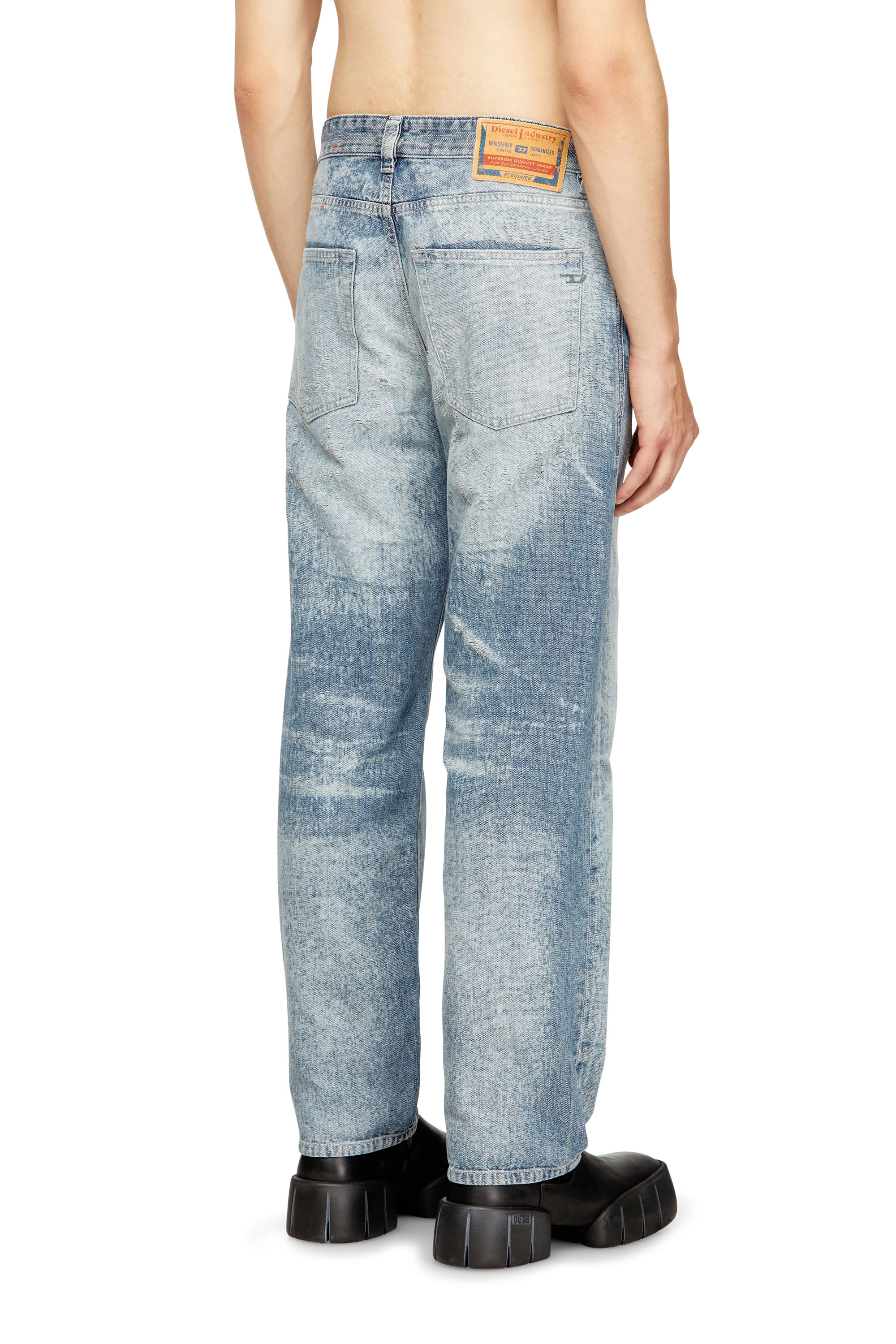Regular Jeans 2024 D-Macs 068TY, Azul Claro Diesel - Regular Jeans 2024 D-Macs 068TY Hombre, Azul Claro - 4