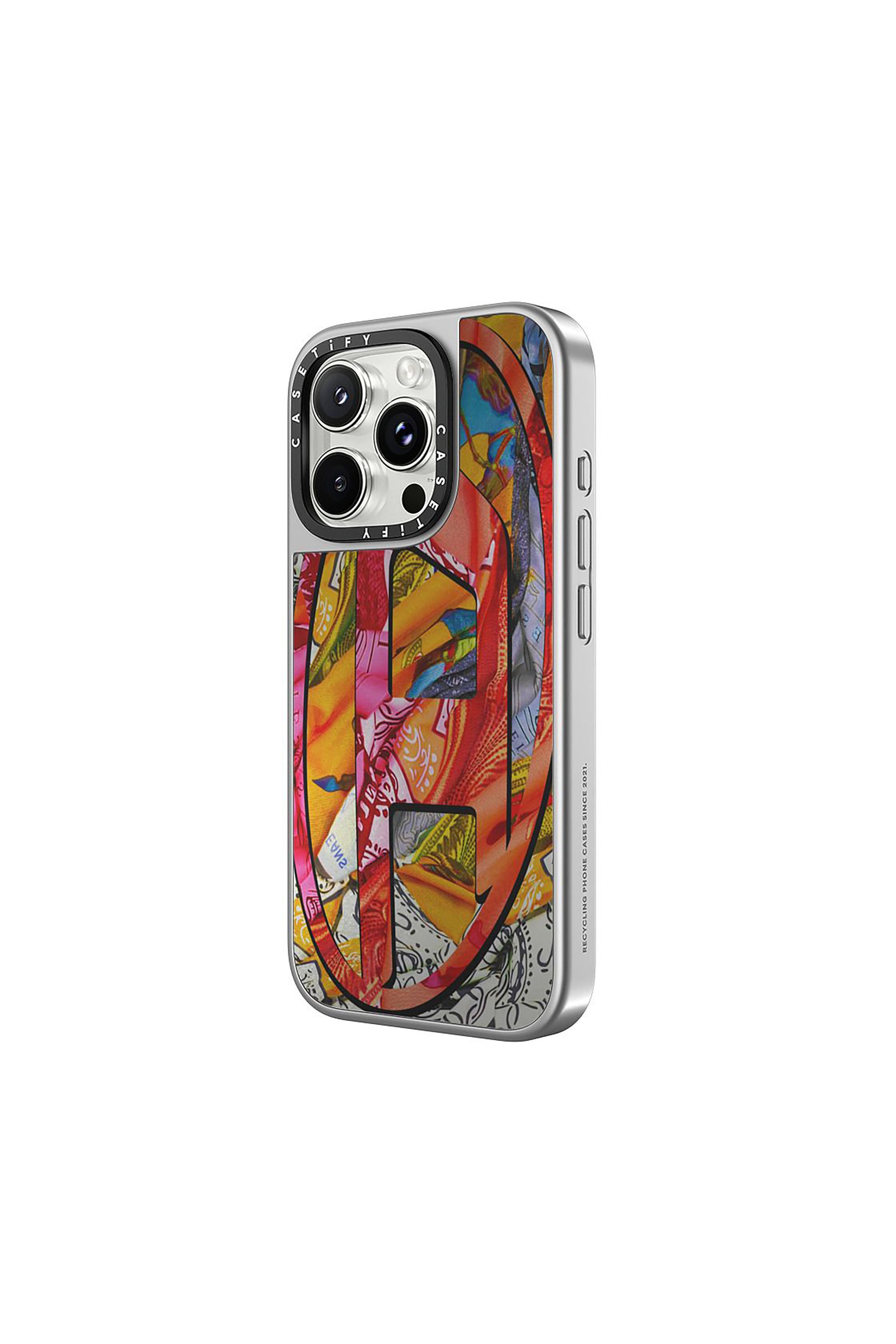 Diesel - 60334 CASETIFY MOULDED CASE, Funda MagSafe Bandana iPhone 16 Pro Unisex in Multicolor - 2