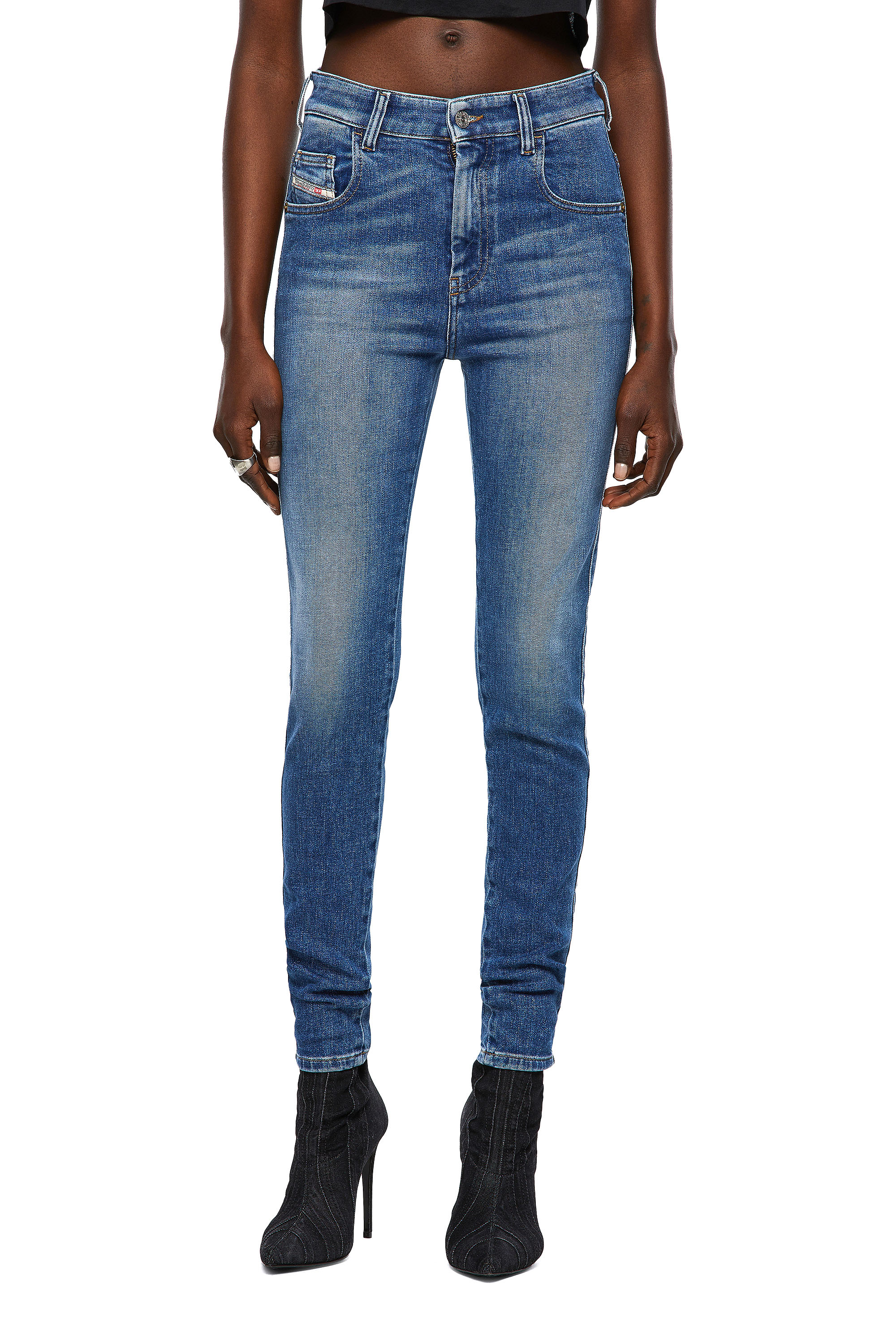 Slandy High 009QS, Azul Claro - Vaqueros