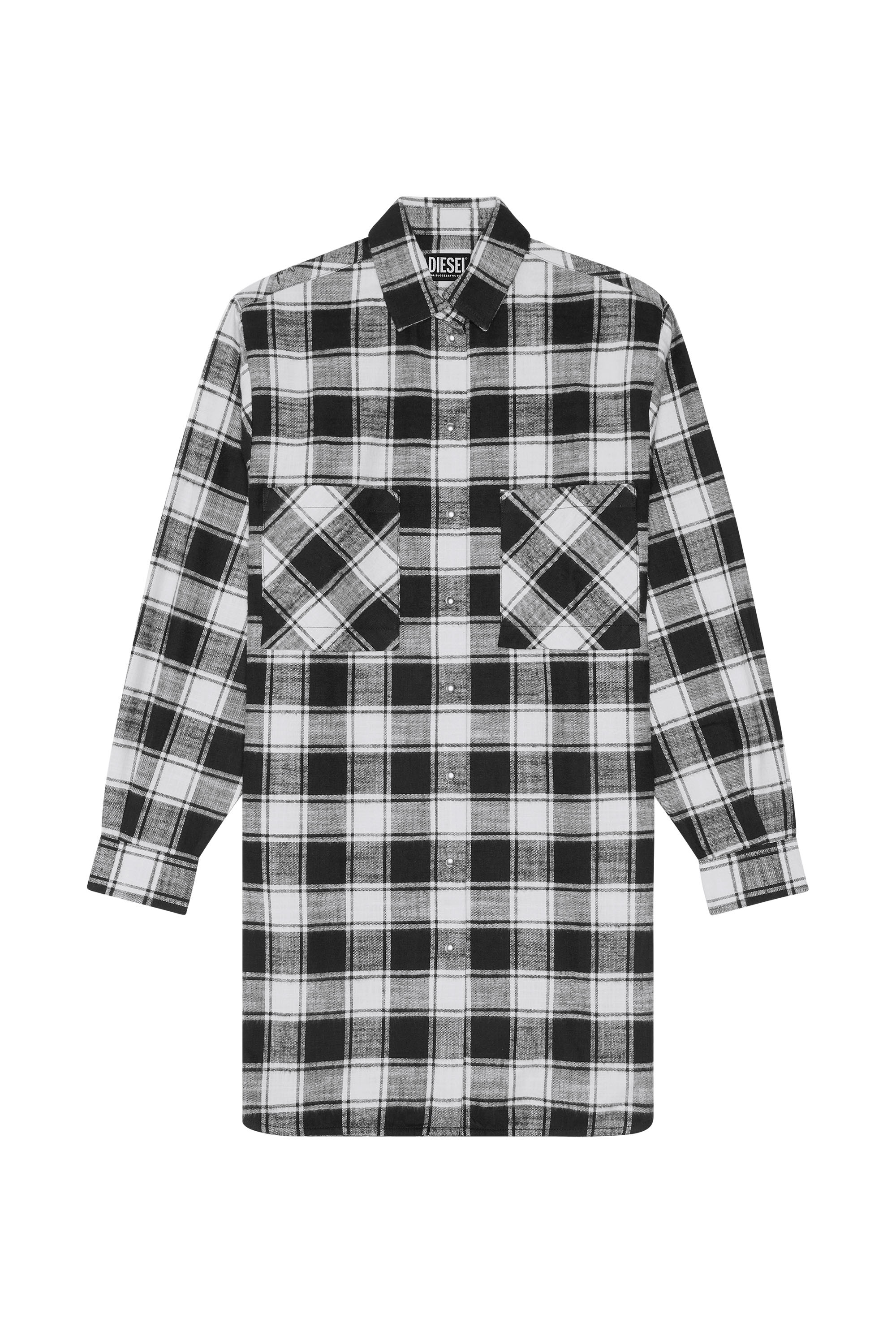 D-SUPER-I, Negro/Blanco - Vestidos