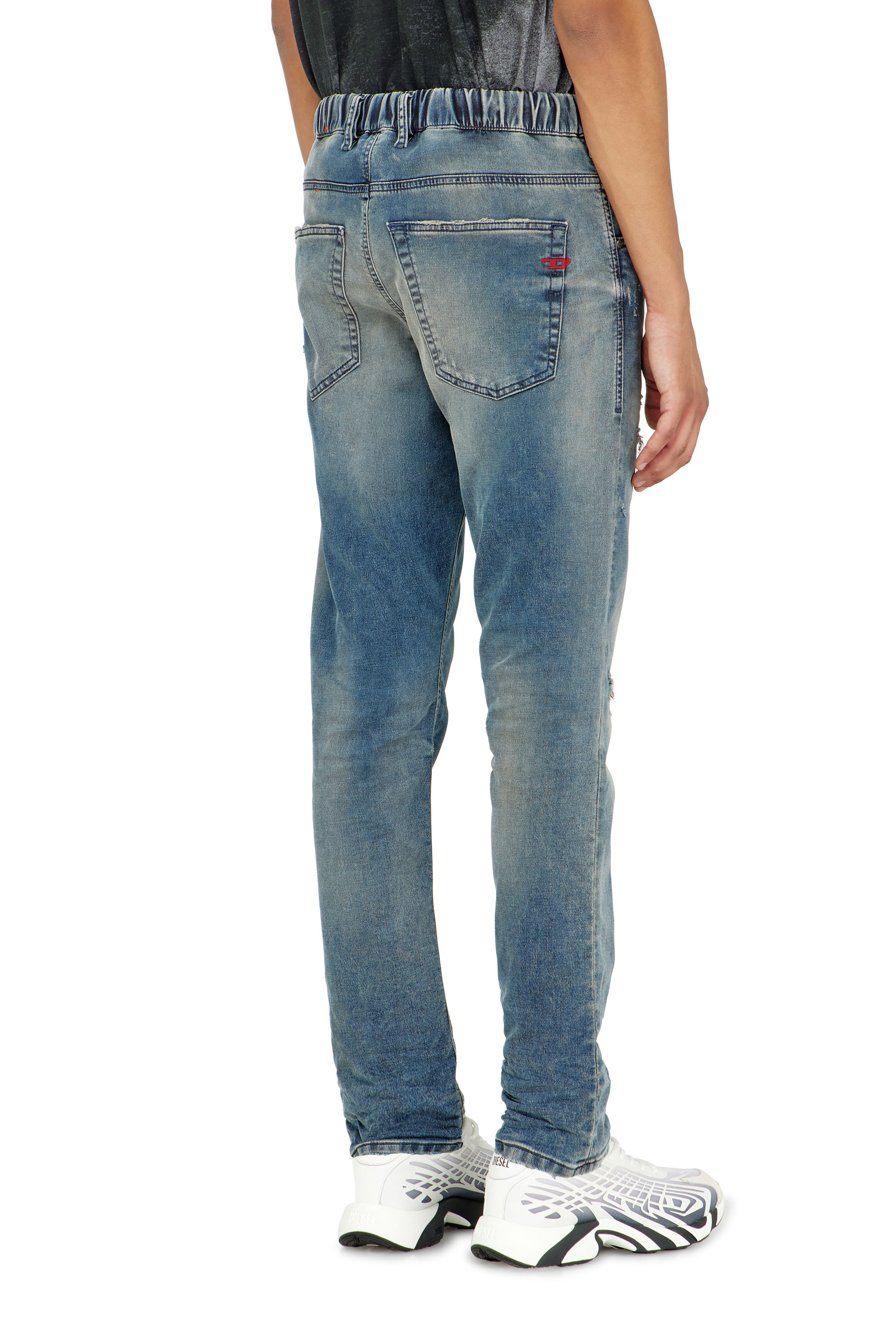 Diesel - Regular 2032 D-Krooley-BW Joggjeans&reg; 068WY Hombre, Azul medio - 3