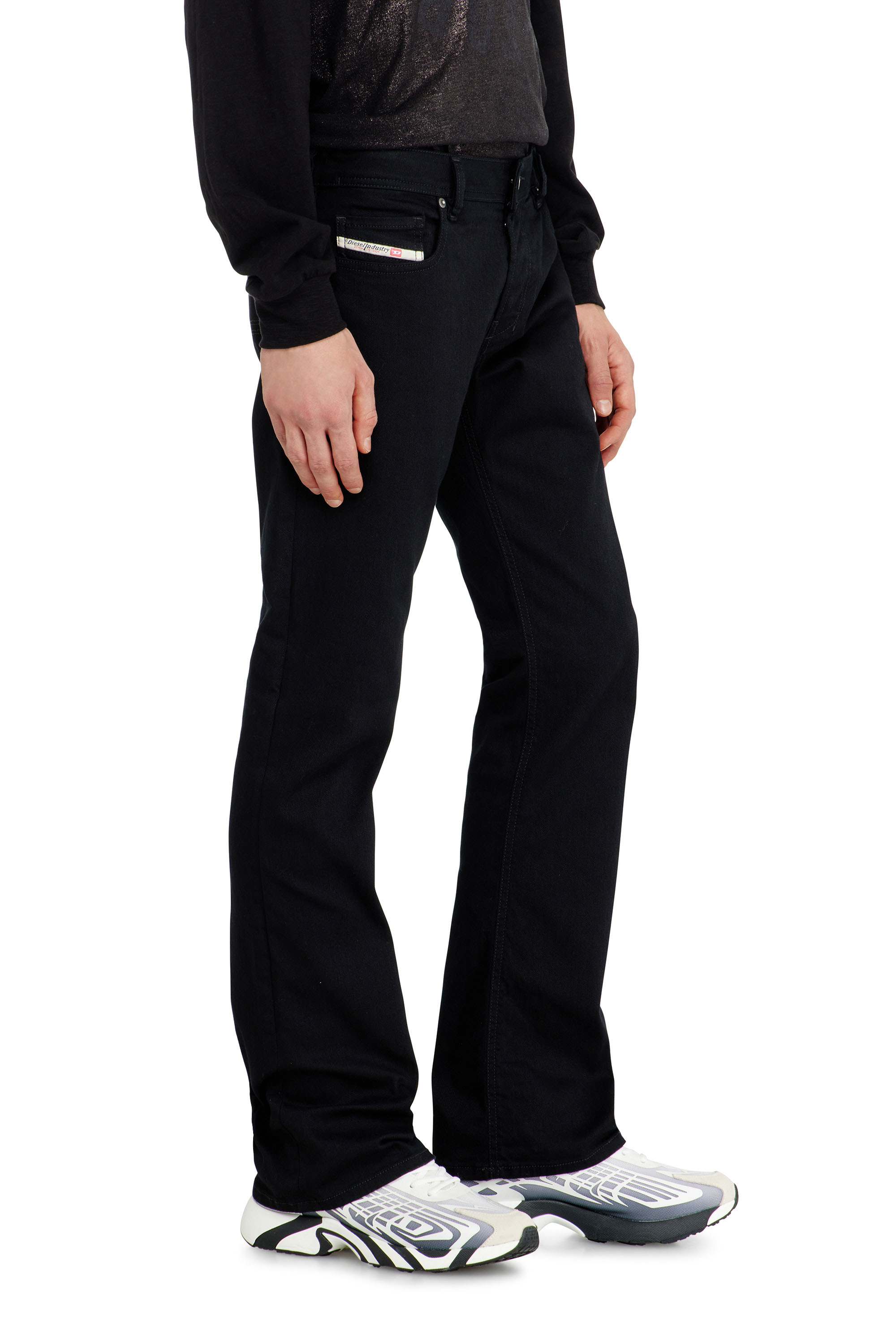 Diesel - Bootcut Jeans 2007 Zatiny 0688H Hombre, Negro/Gris oscuro - 7