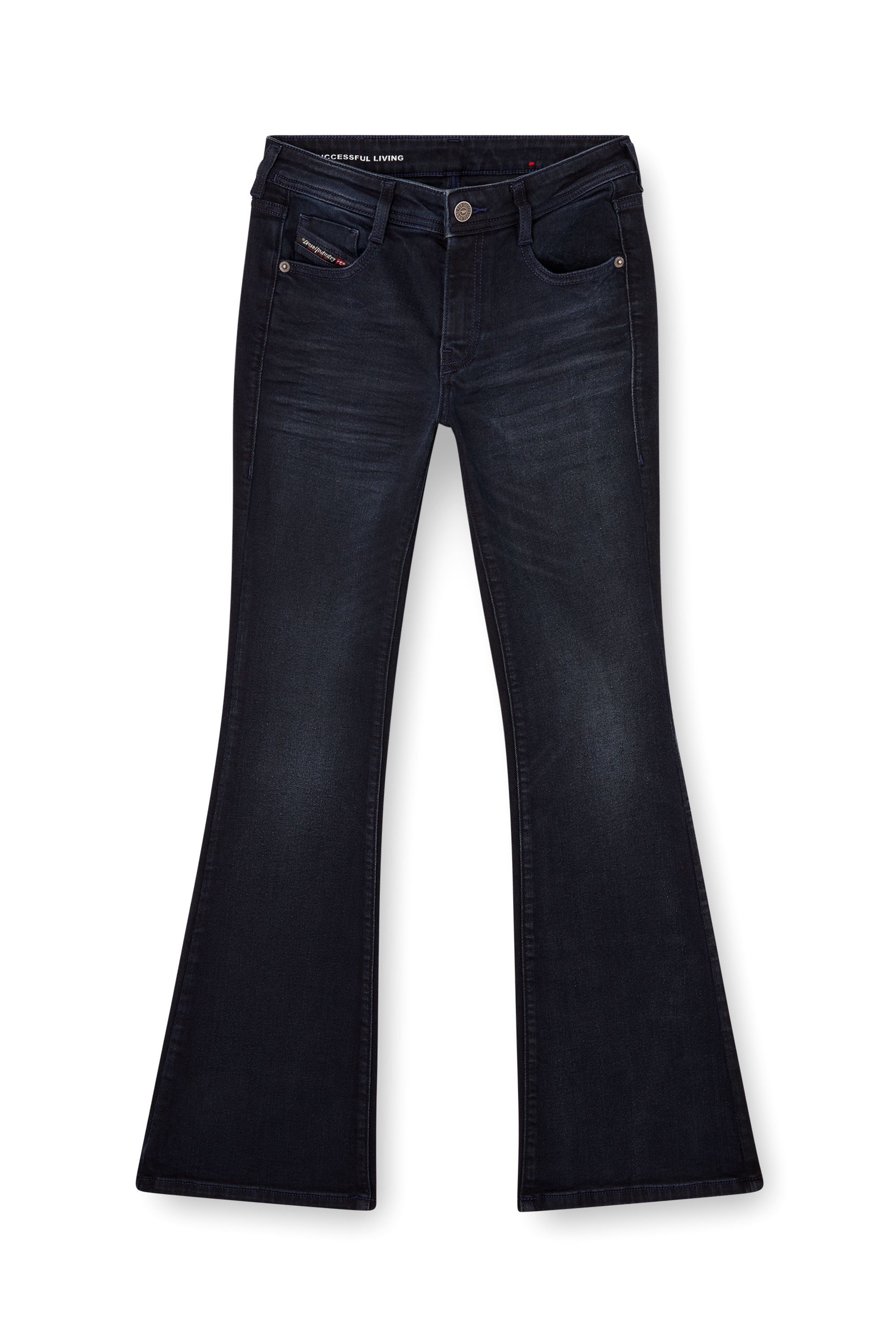 Diesel - Bootcut Jeans 1969 D-Ebbey 0BMBU Mujer, Azul Oscuro - 3