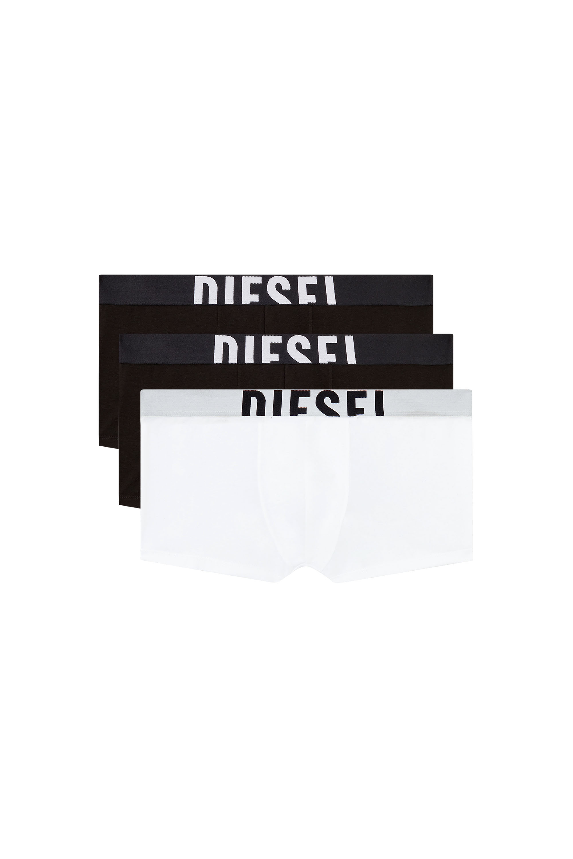 Diesel - DAMIEN-D-POP-3PACK-40, Paquete de tres bóxers ajustados de algodón elástico Hombre in Multicolor - 1