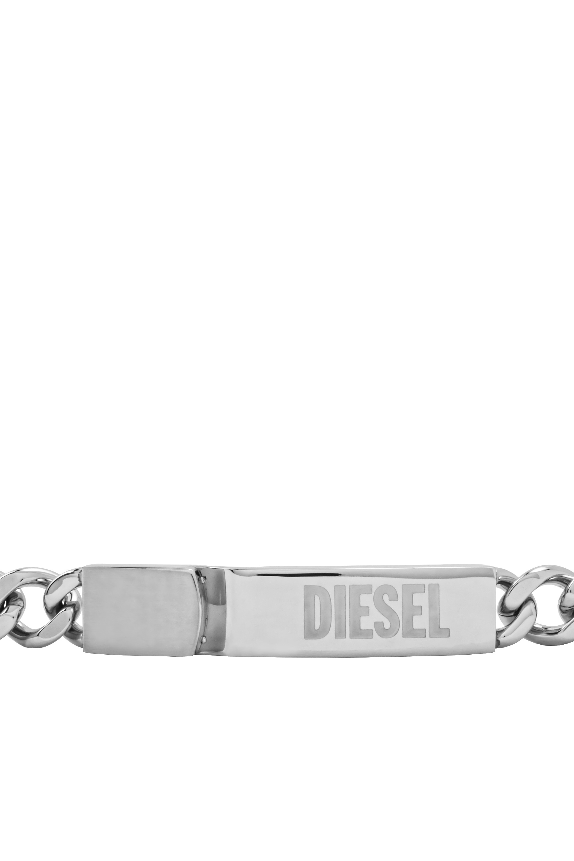 Diesel - DX0966, Pulsera con etiqueta Hombre in Plateado - 3