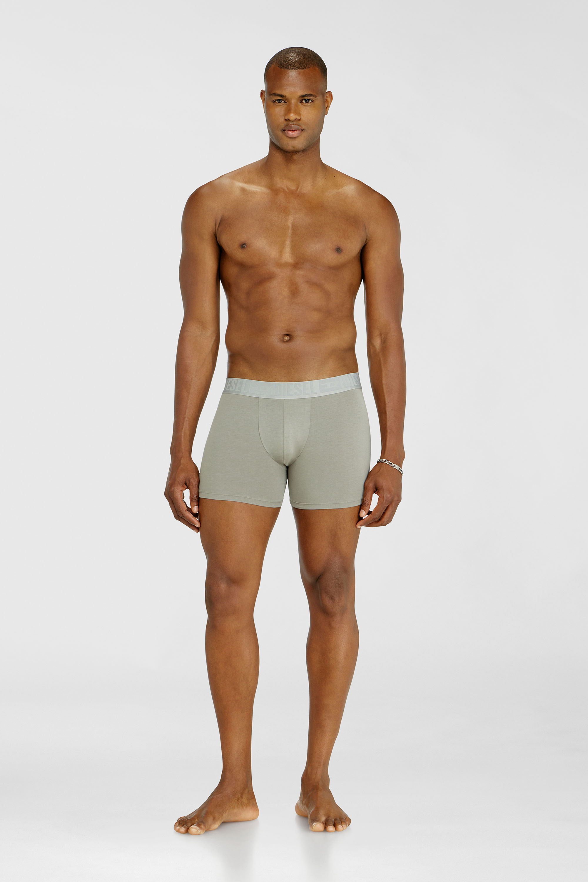 Diesel - SEBASTIAN-D-CORE-3PACK, Paquete de tres b&oacute;xers largos de algod&oacute;n stretch Hombre in Multicolor - 2