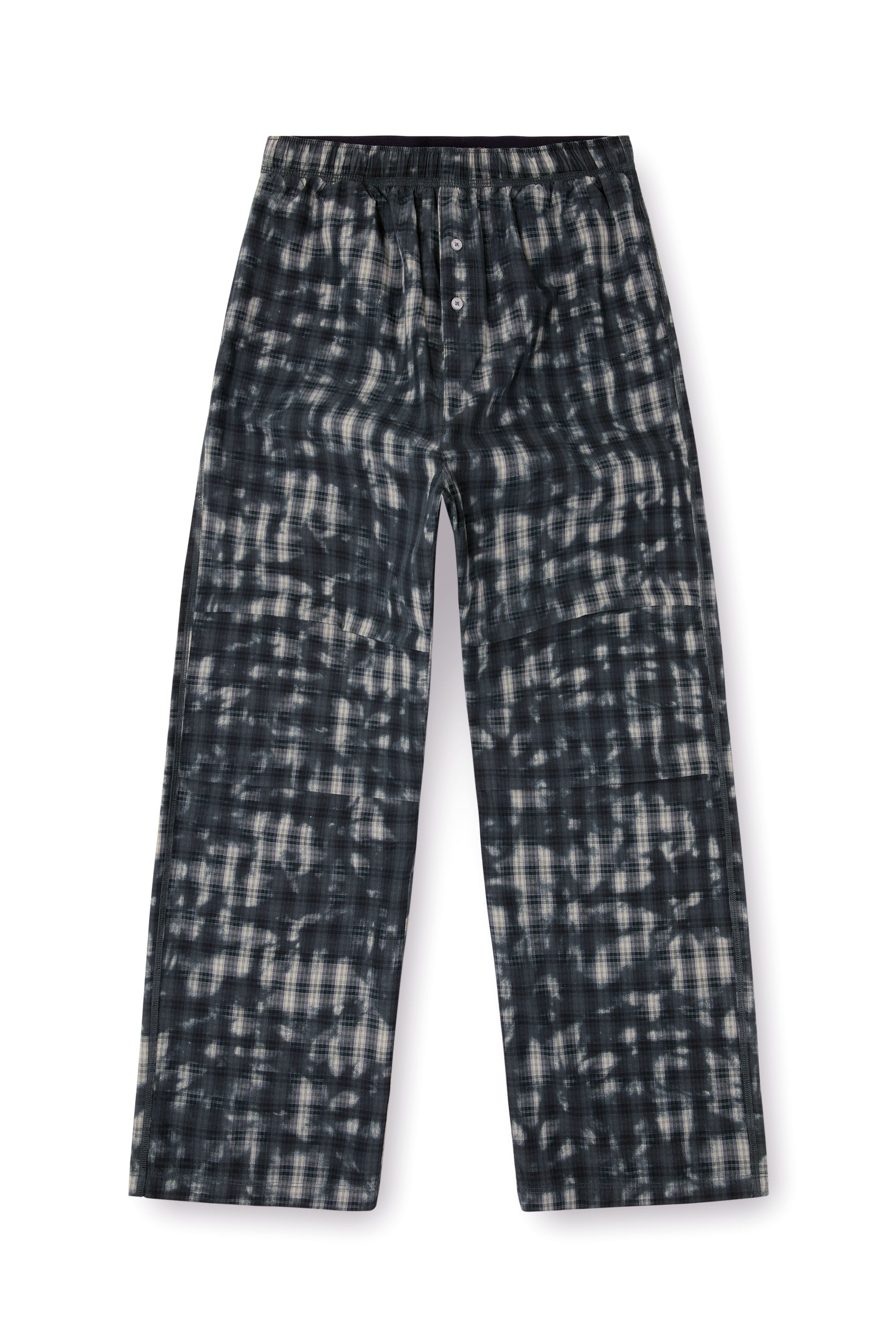 Diesel - VINCE-UTLT, Pantalones de pijama con estampado de cuadros Unisex in Verde - 3