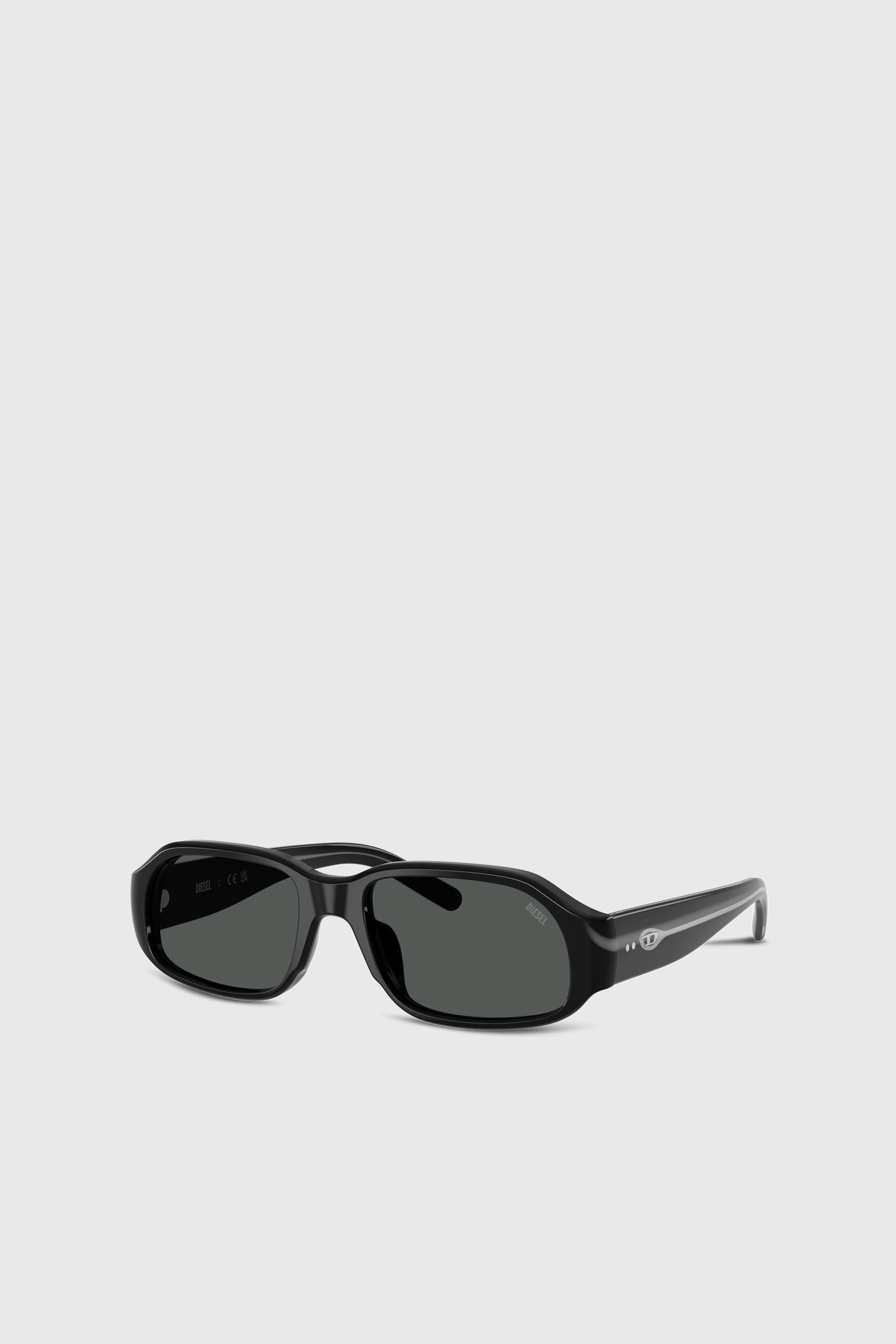 Diesel - 0DL2009U, Gafas de sol rectangulares Unisex in Negro - 2