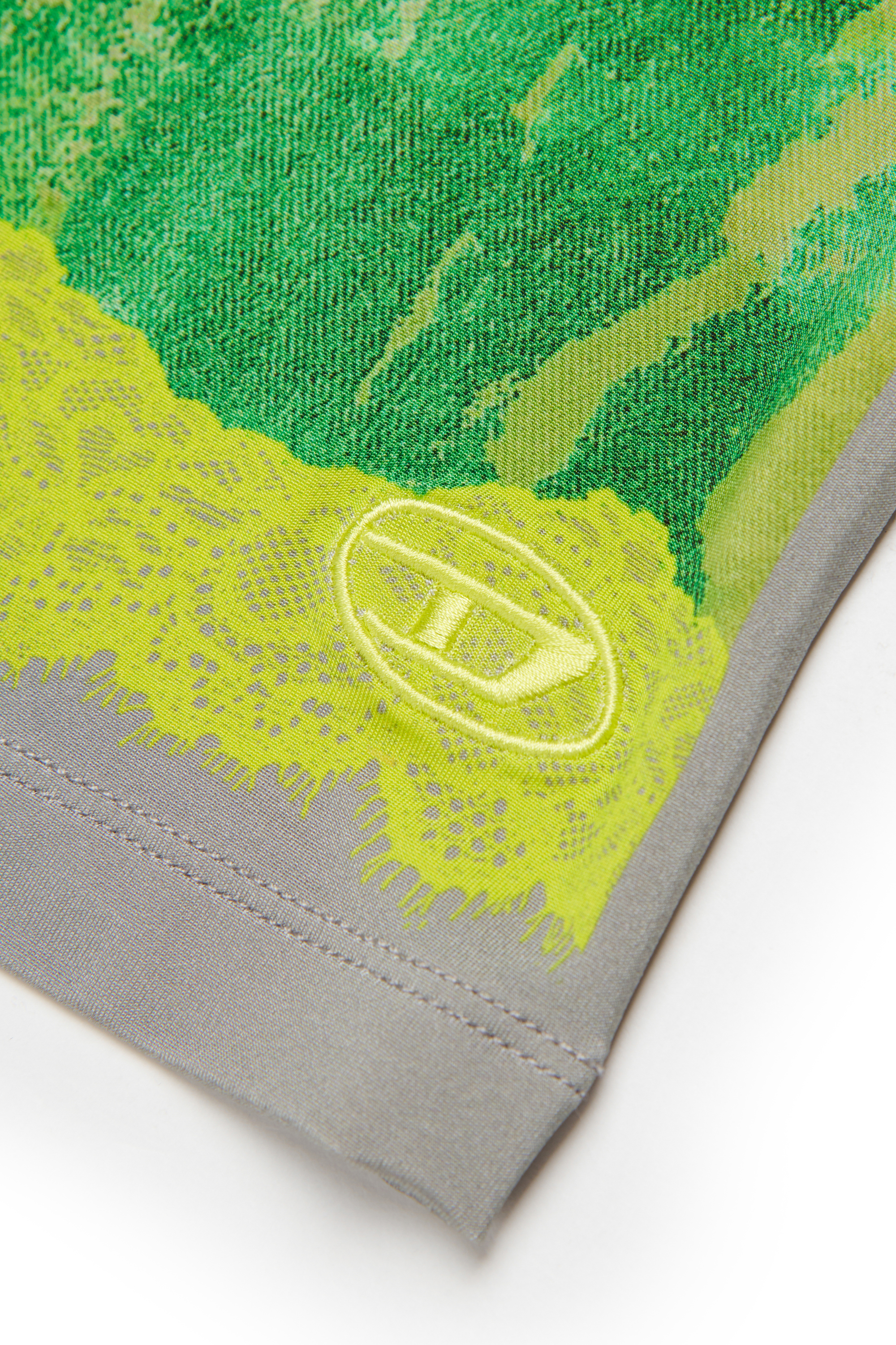 Diesel - TIPIZ, Camiseta con estampado de efecto encaje Mujer in Multicolor - 4