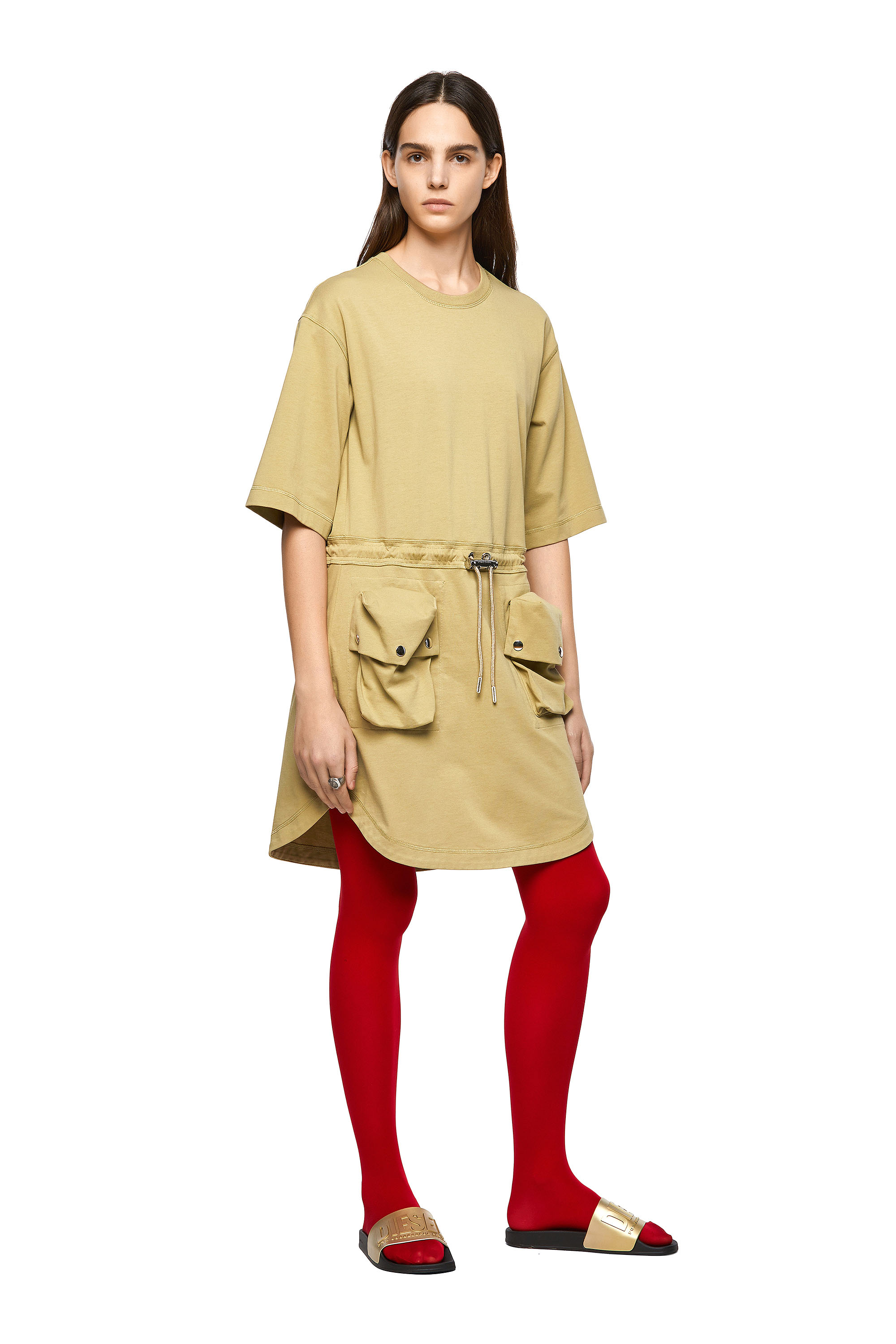 D-BELLS, Beige - Vestidos
