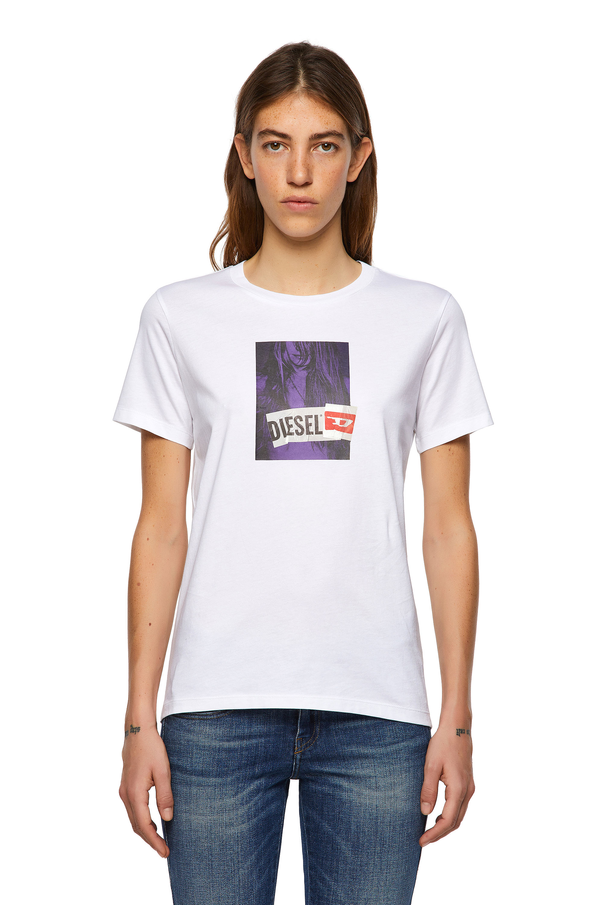T-SILY-B3, Blanco - Camisetas